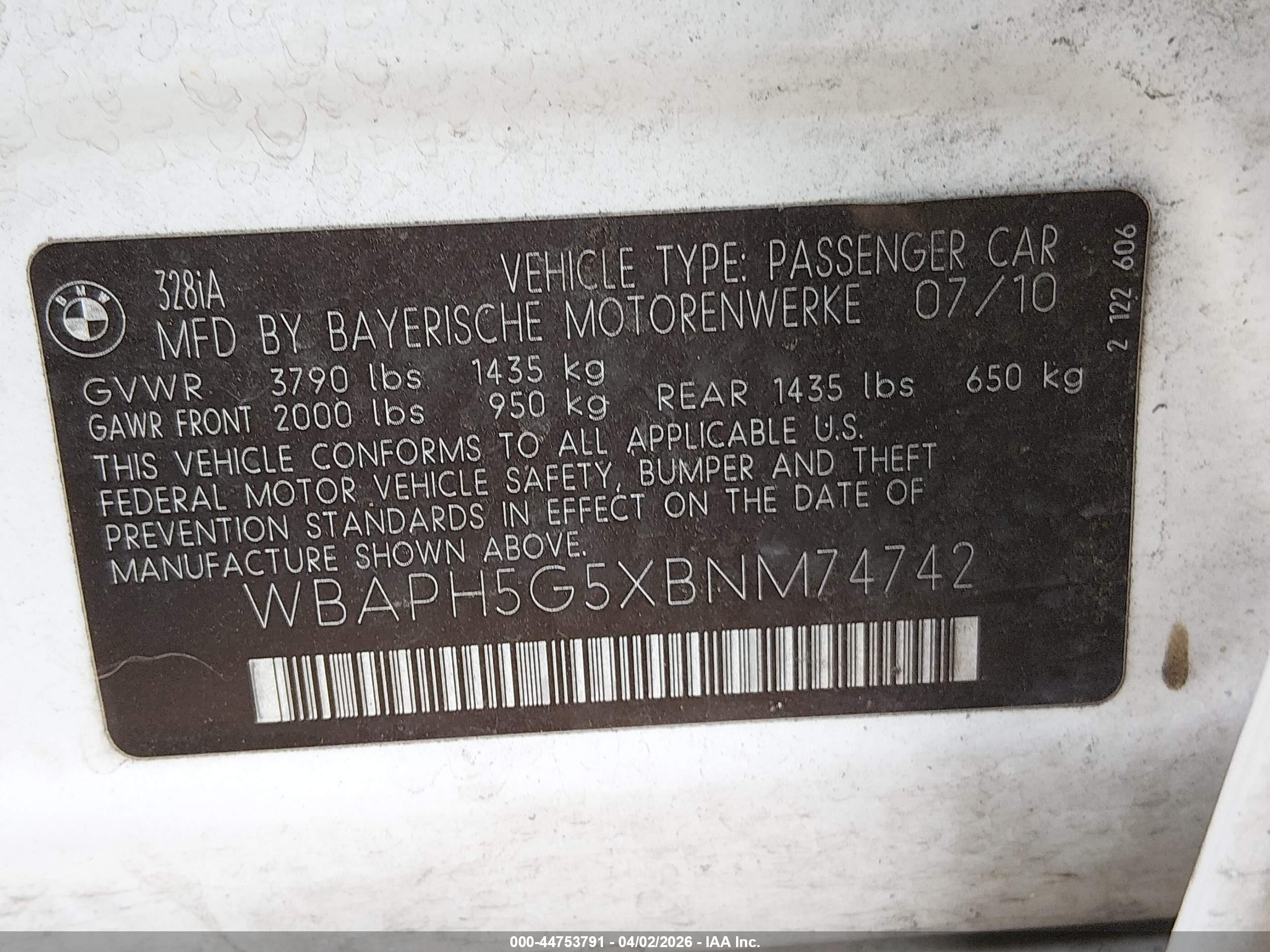 BMW 328I image 9