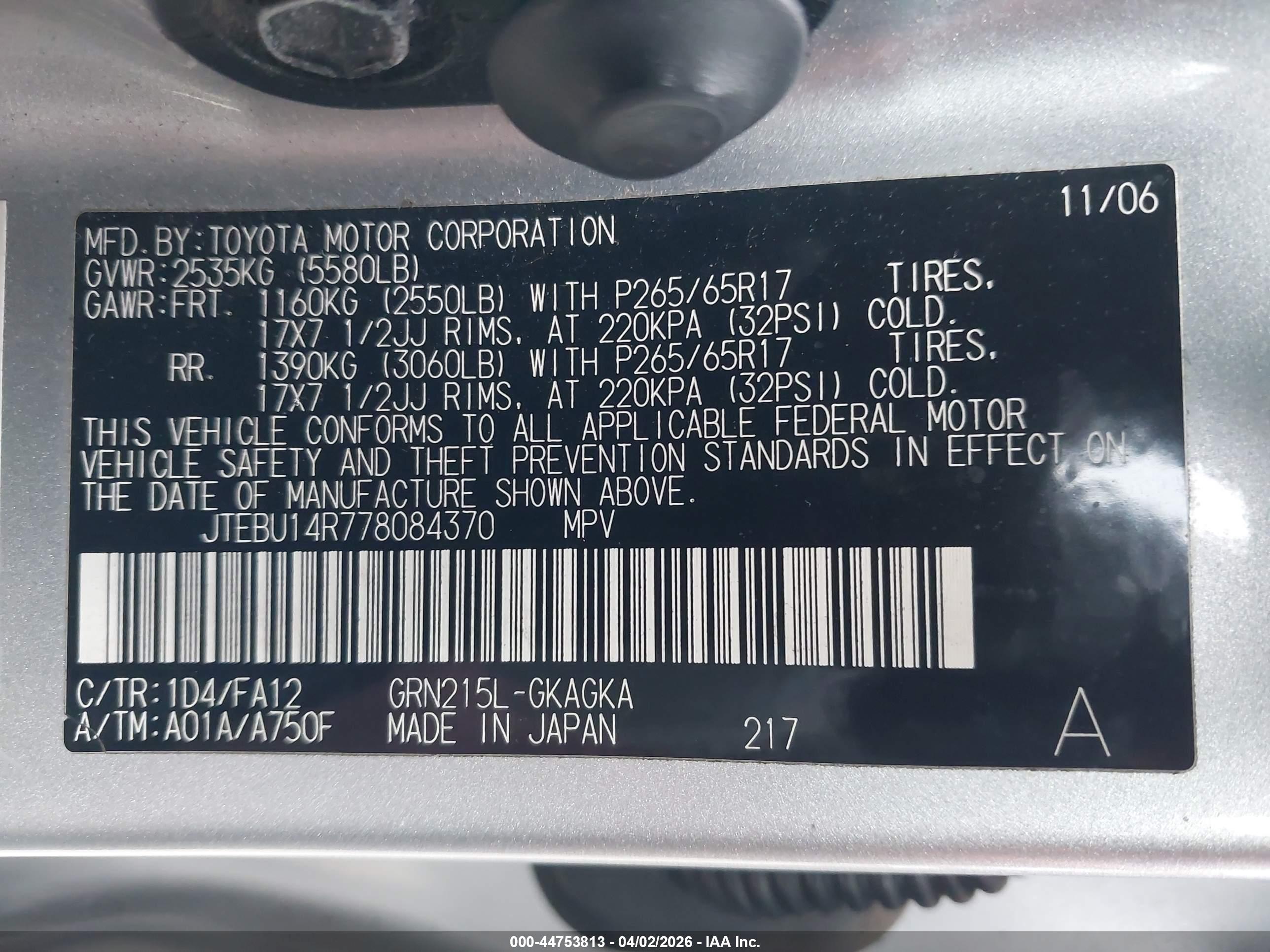 TOYOTA 4RUNNER image 9