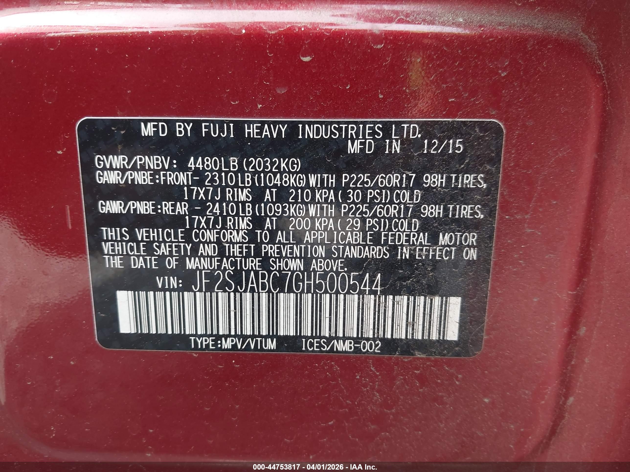 SUBARU FORESTER image 9