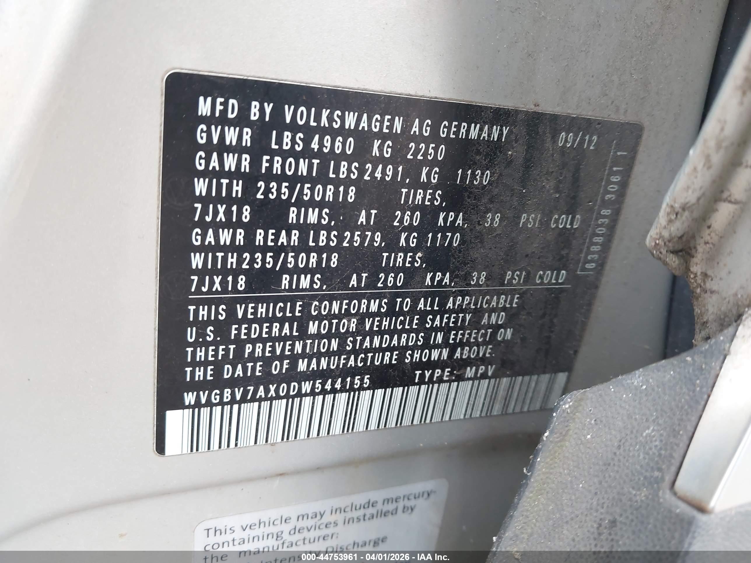 VOLKSWAGEN TIGUAN image 9