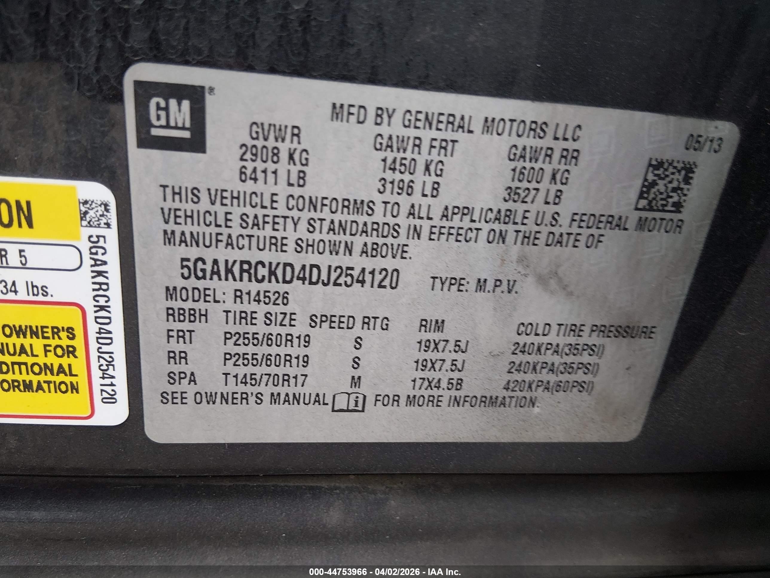 BUICK ENCLAVE image 9
