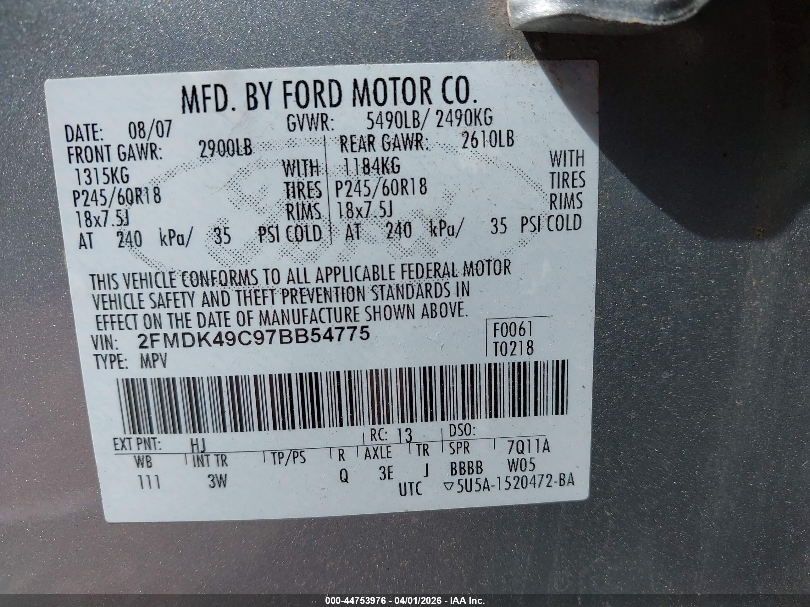 FORD EDGE image 9