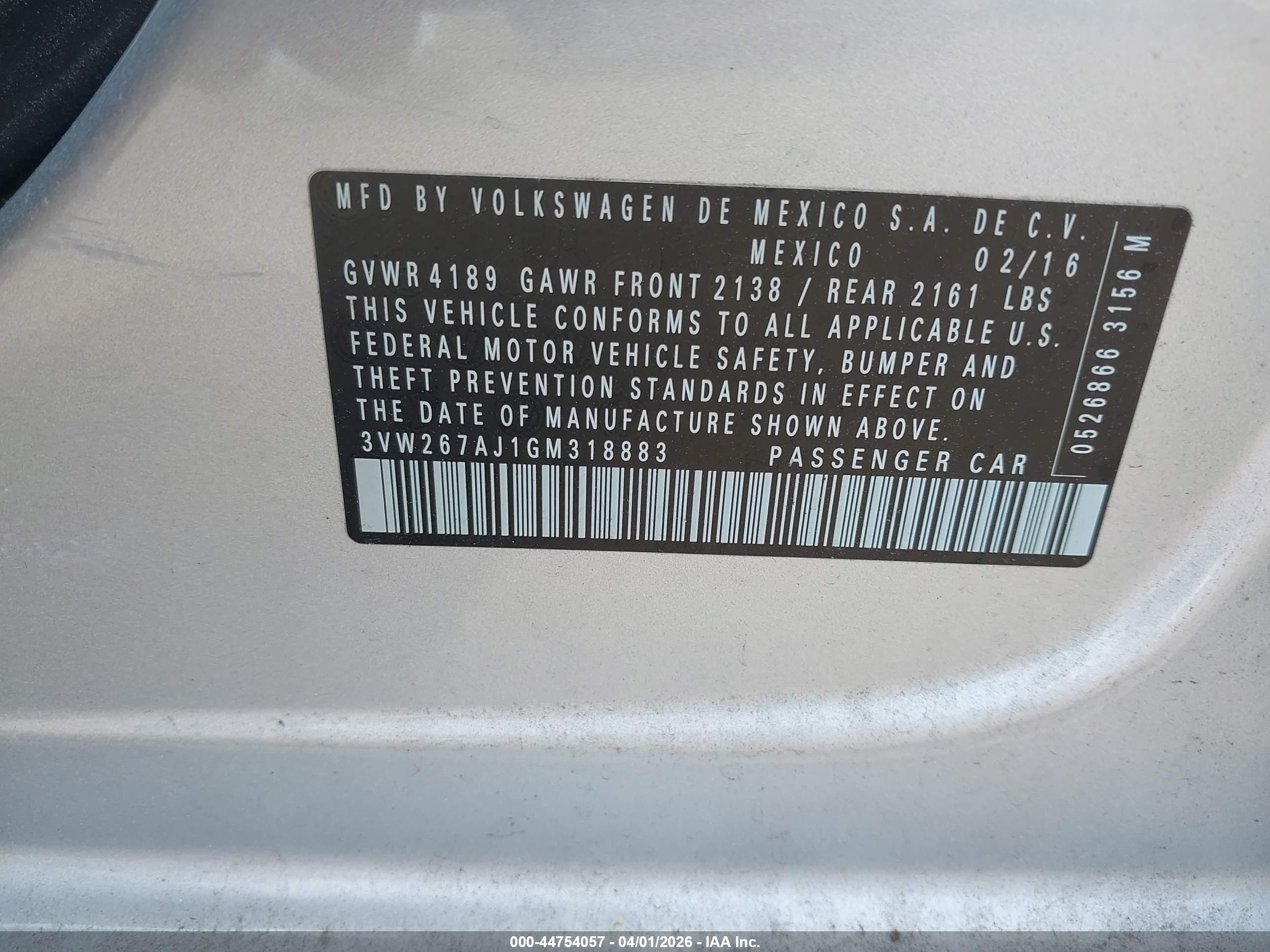 VOLKSWAGEN JETTA image 9
