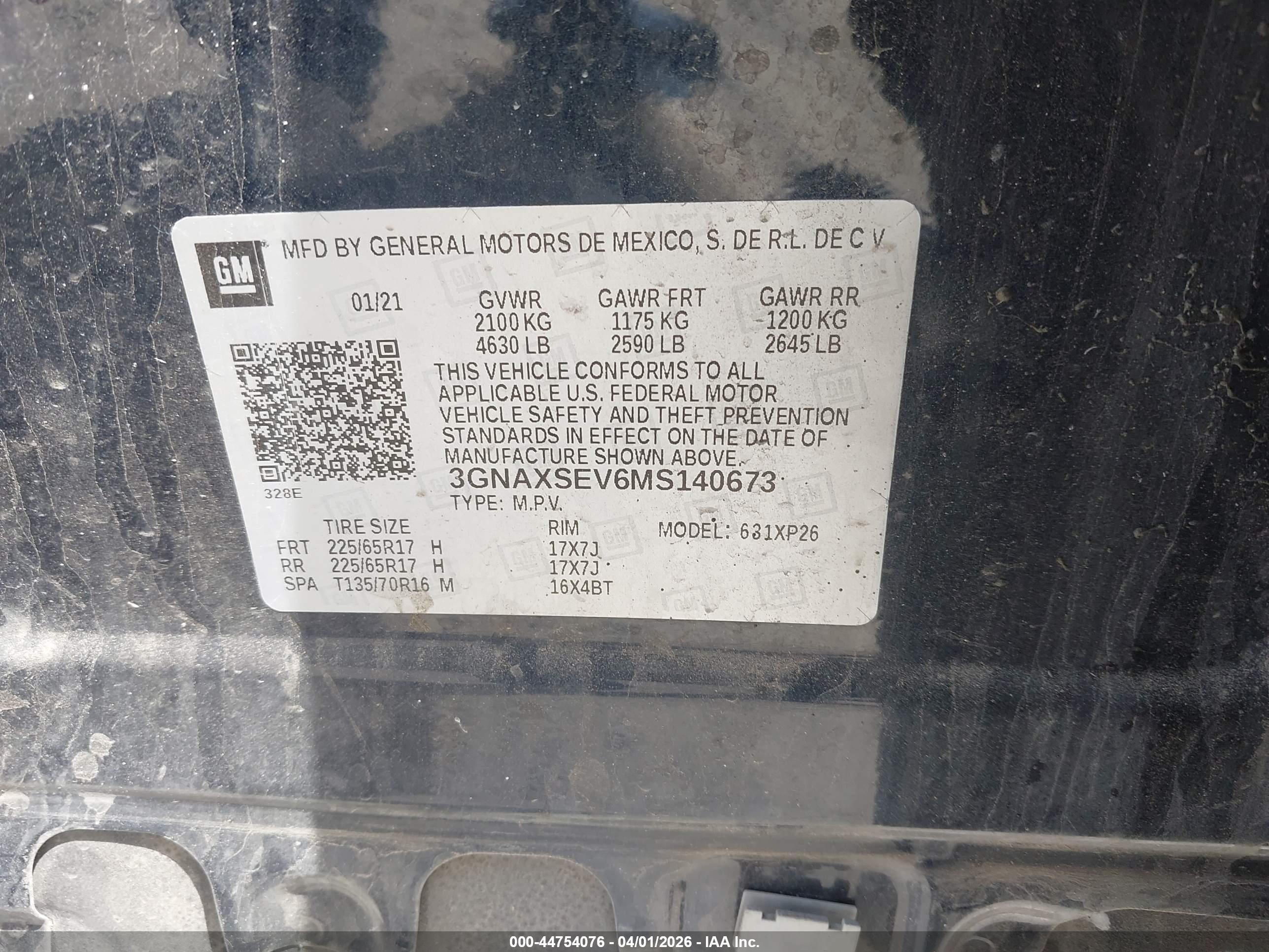 CHEVROLET EQUINOX image 9
