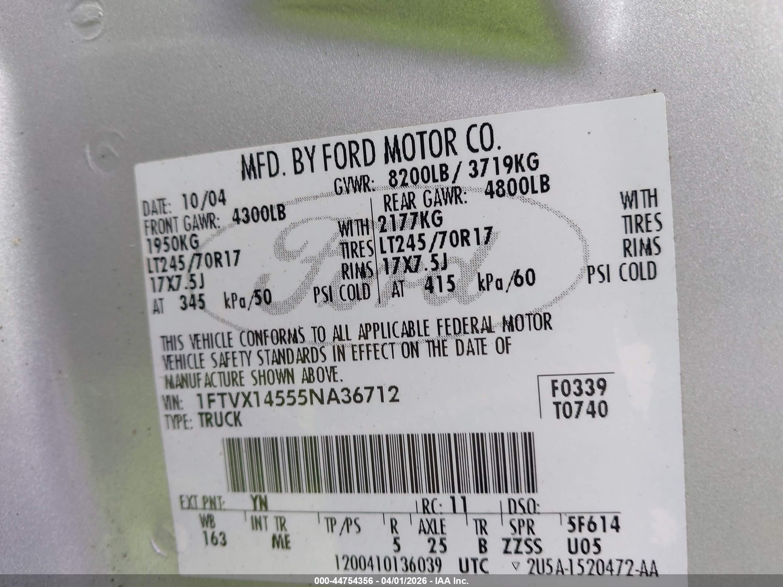 FORD F-150 image 9