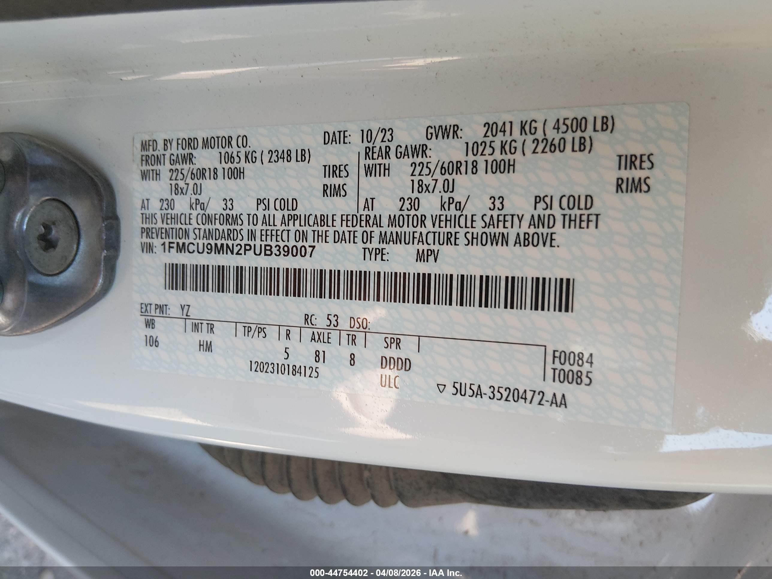 FORD ESCAPE image 9