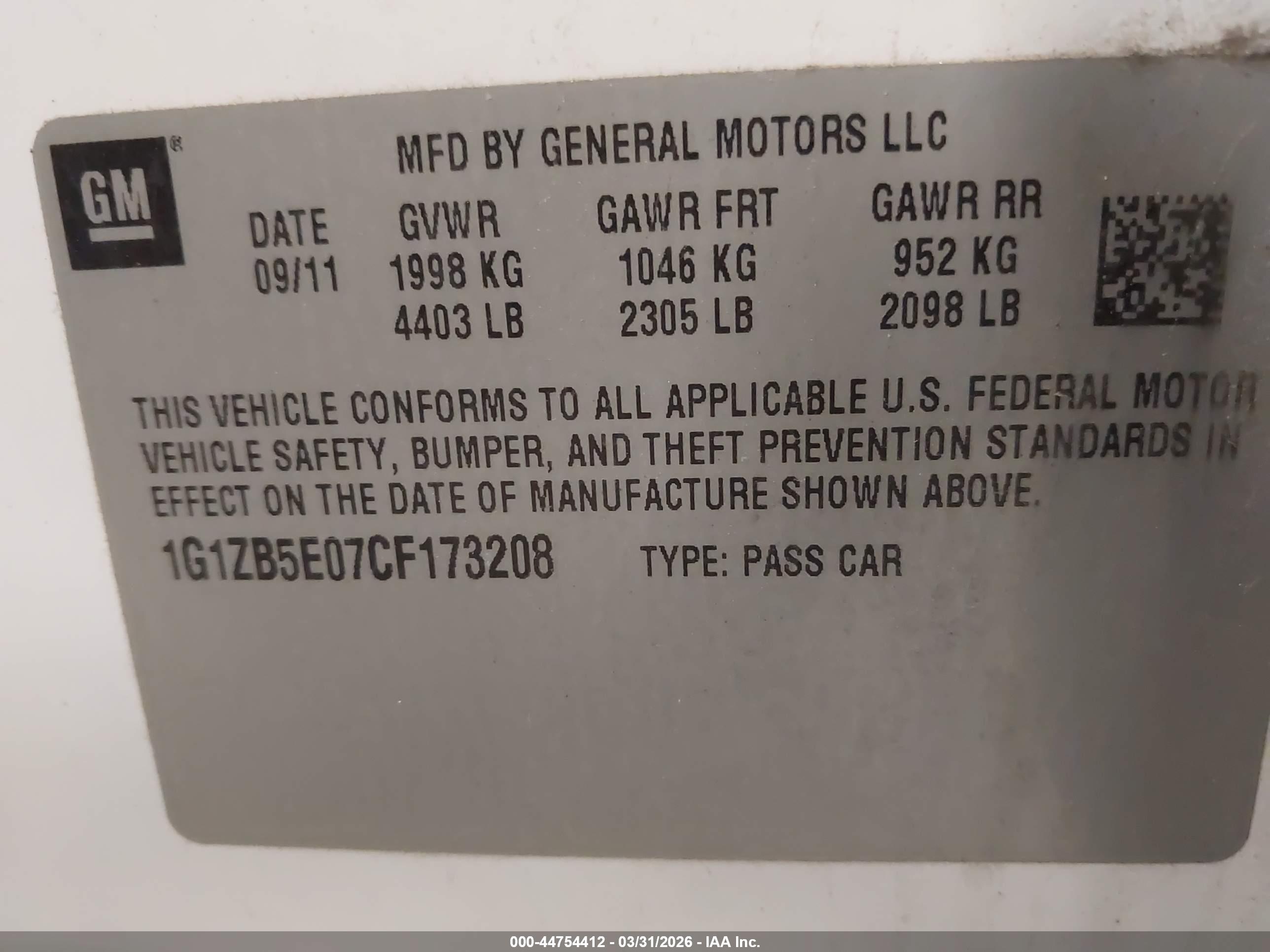 CHEVROLET MALIBU image 9
