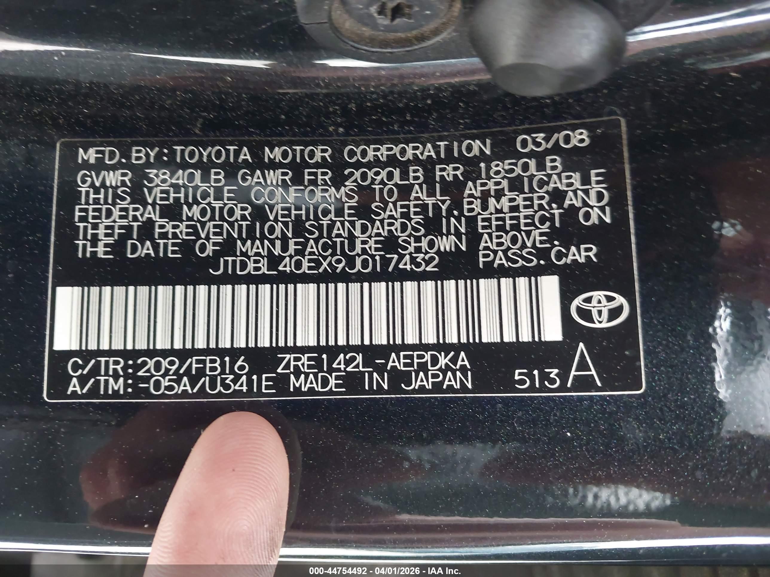 TOYOTA COROLLA image 9