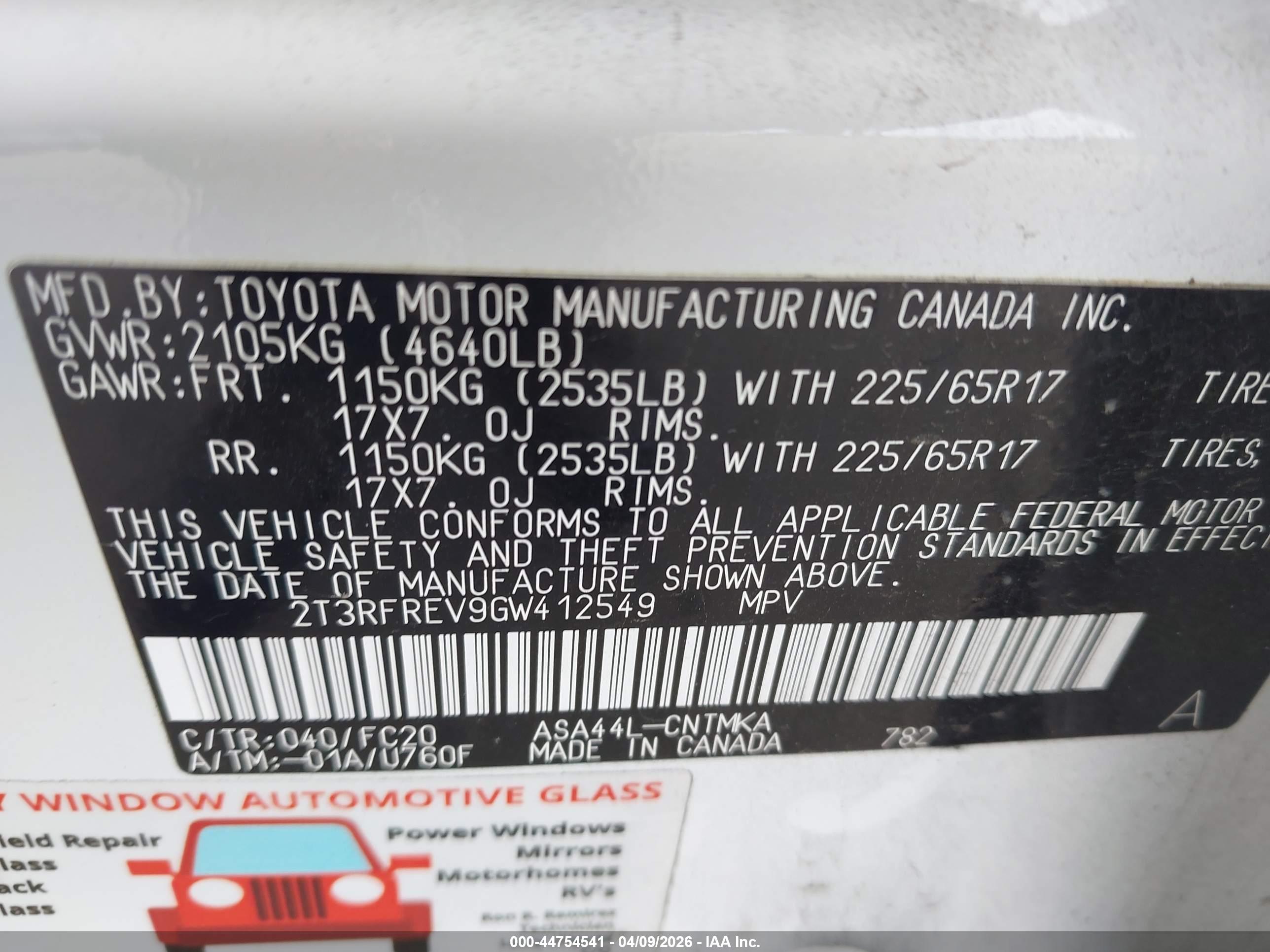TOYOTA RAV4 image 9