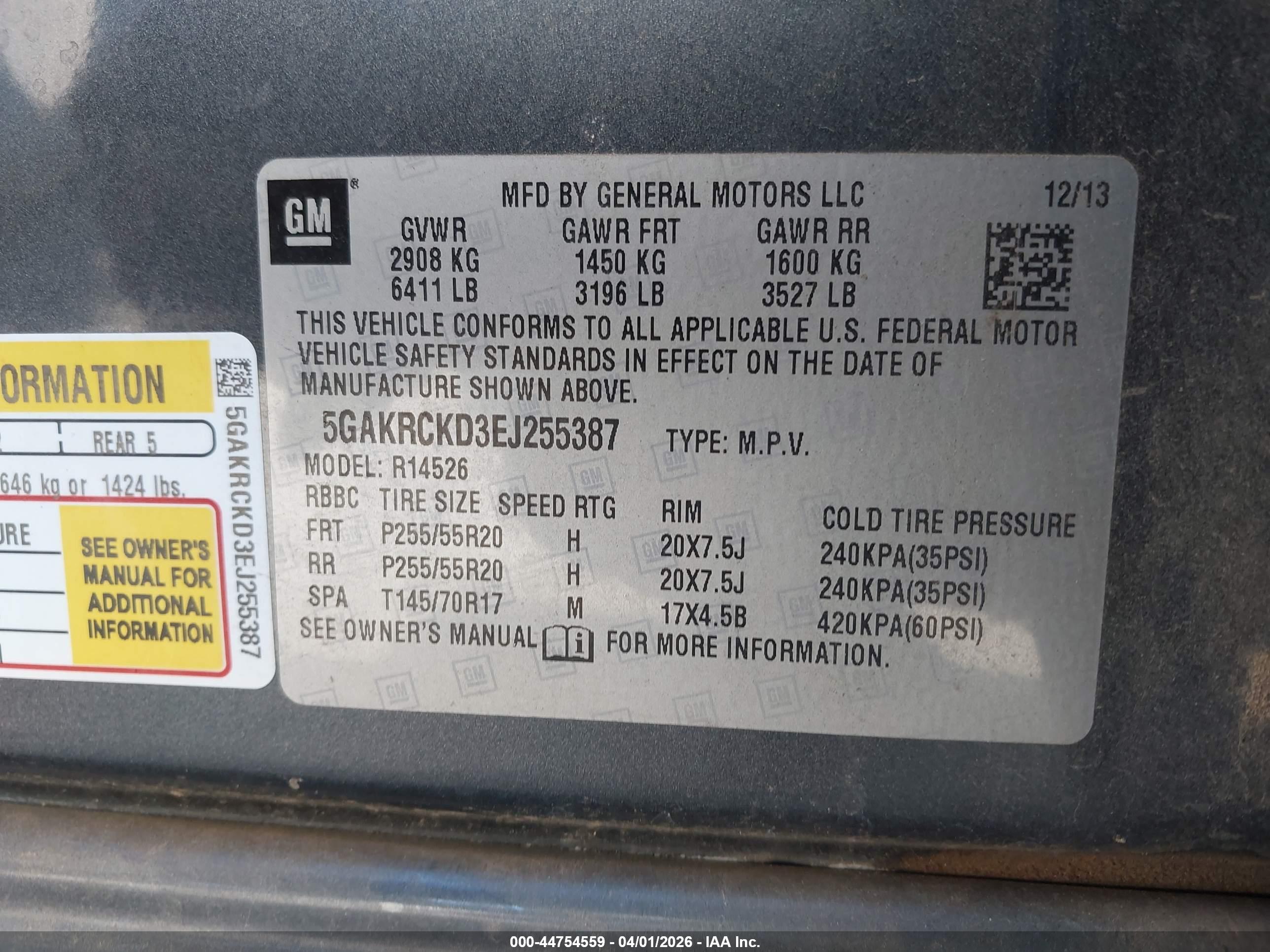 BUICK ENCLAVE image 9