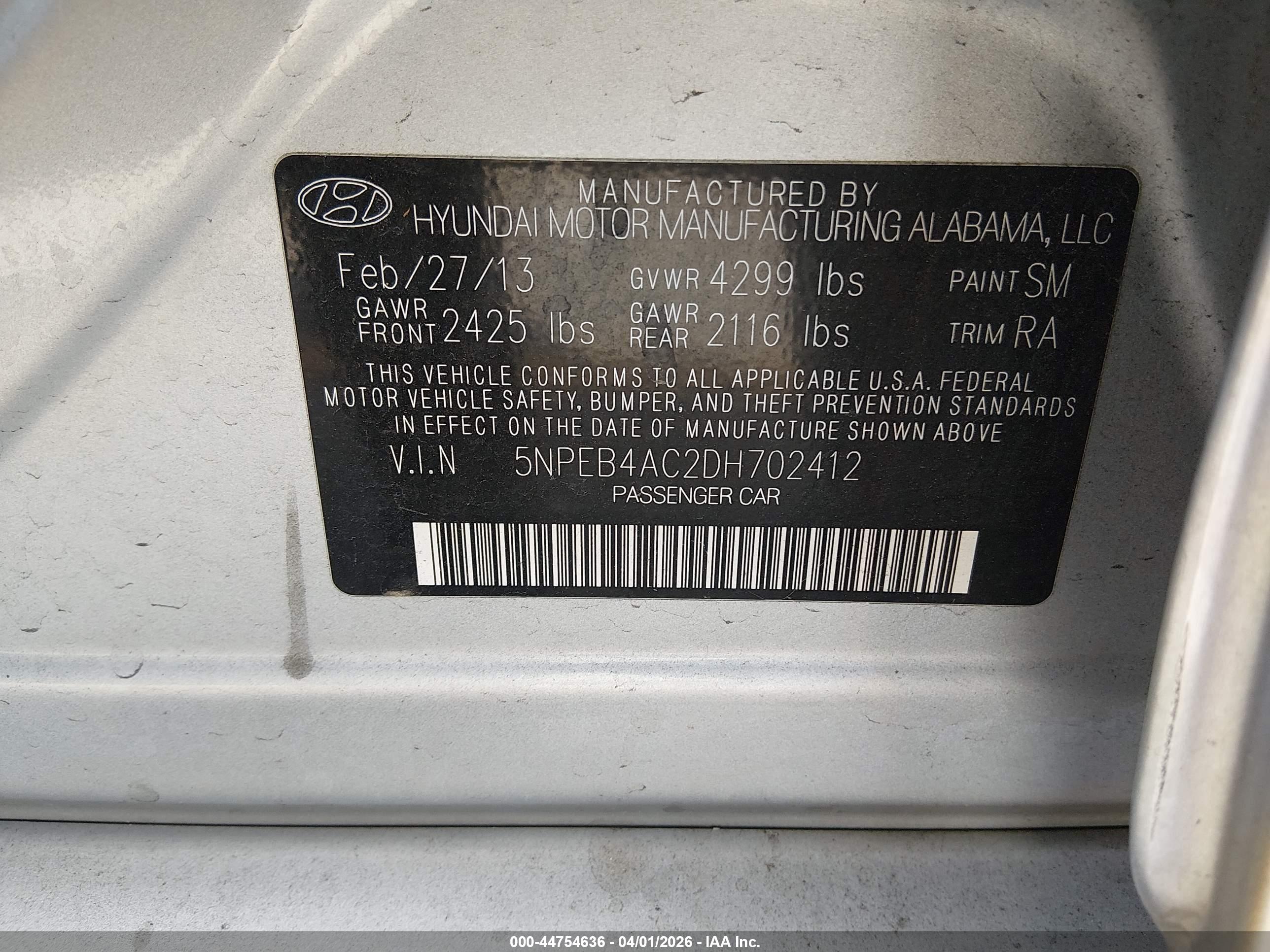 HYUNDAI SONATA image 9