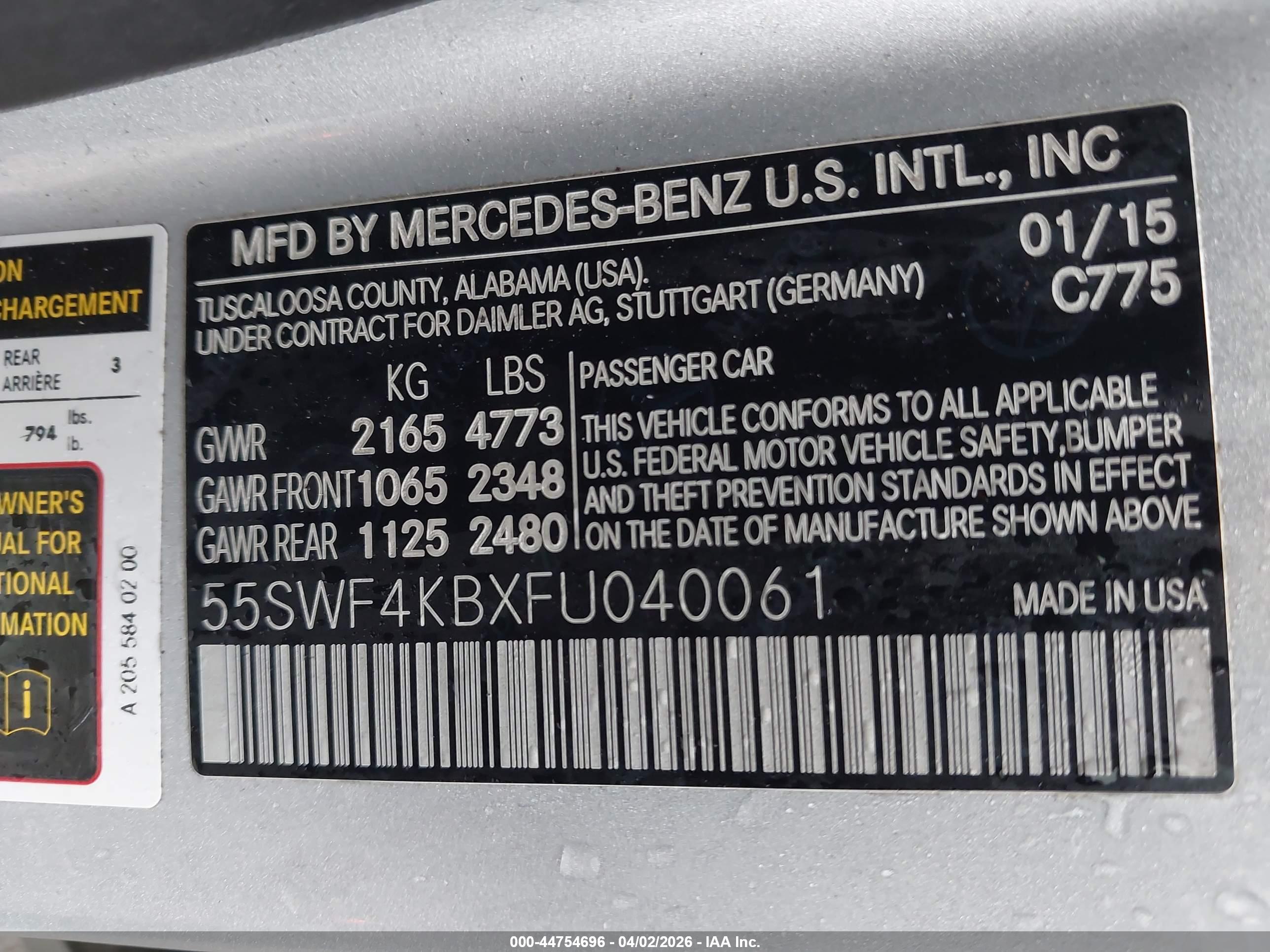 MERCEDES-BENZ C image 9