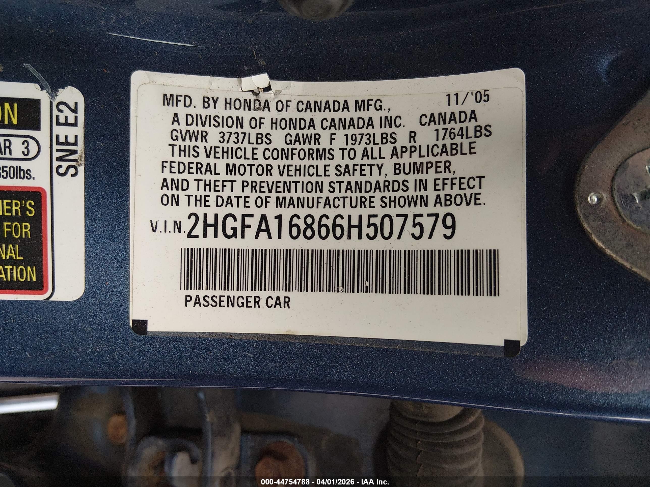 HONDA CIVIC image 9