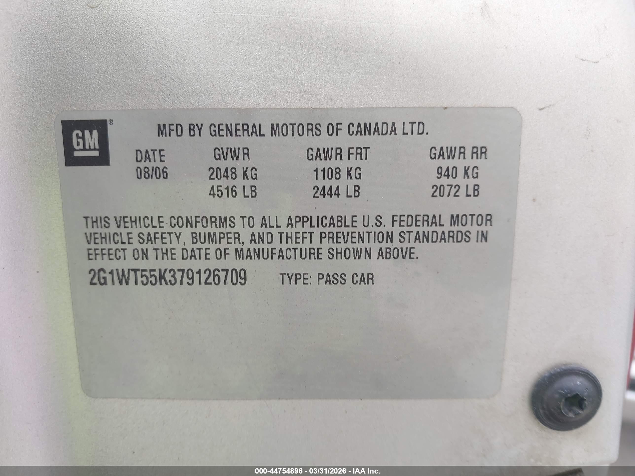 CHEVROLET IMPALA image 9