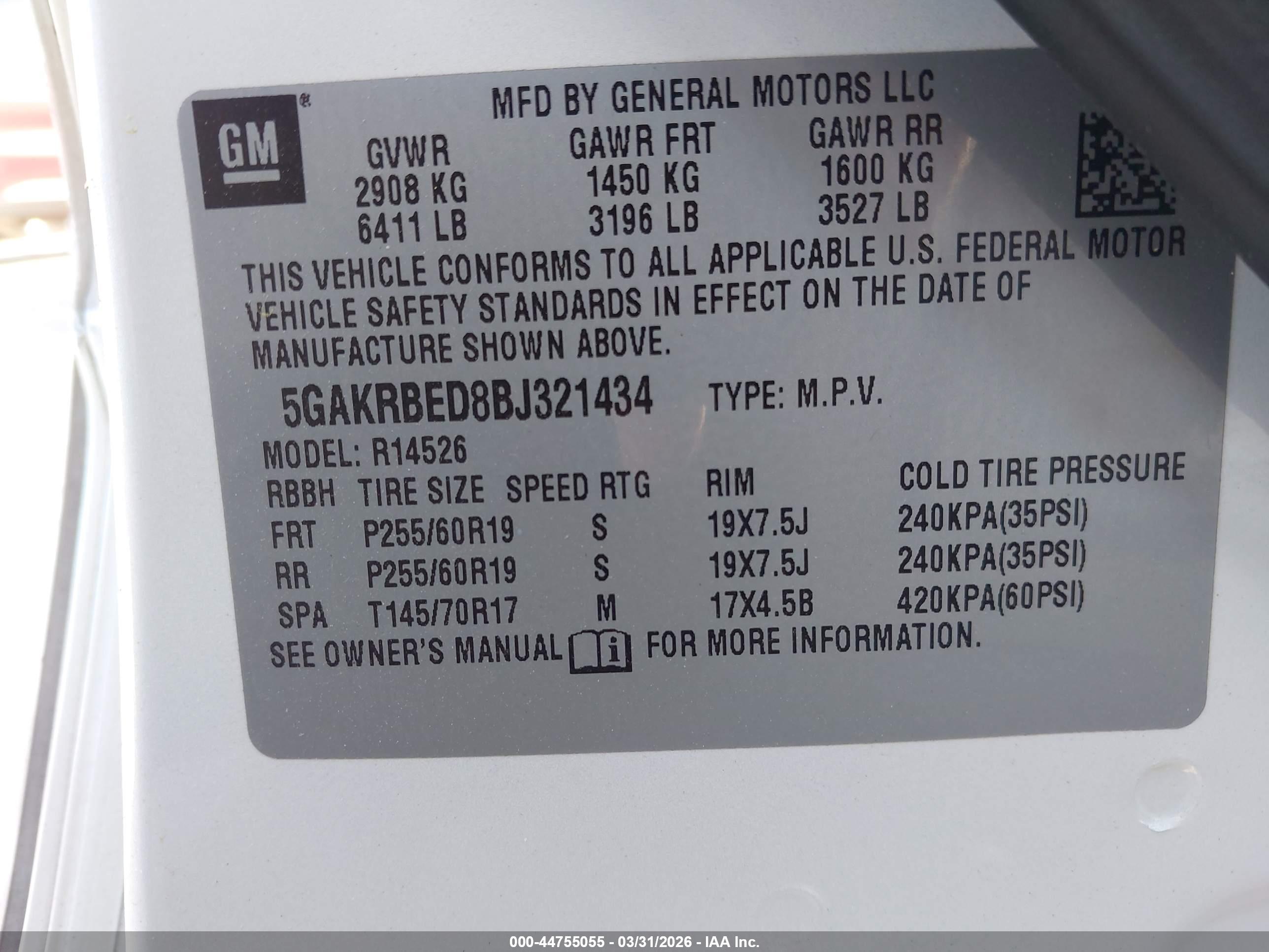 BUICK ENCLAVE image 9