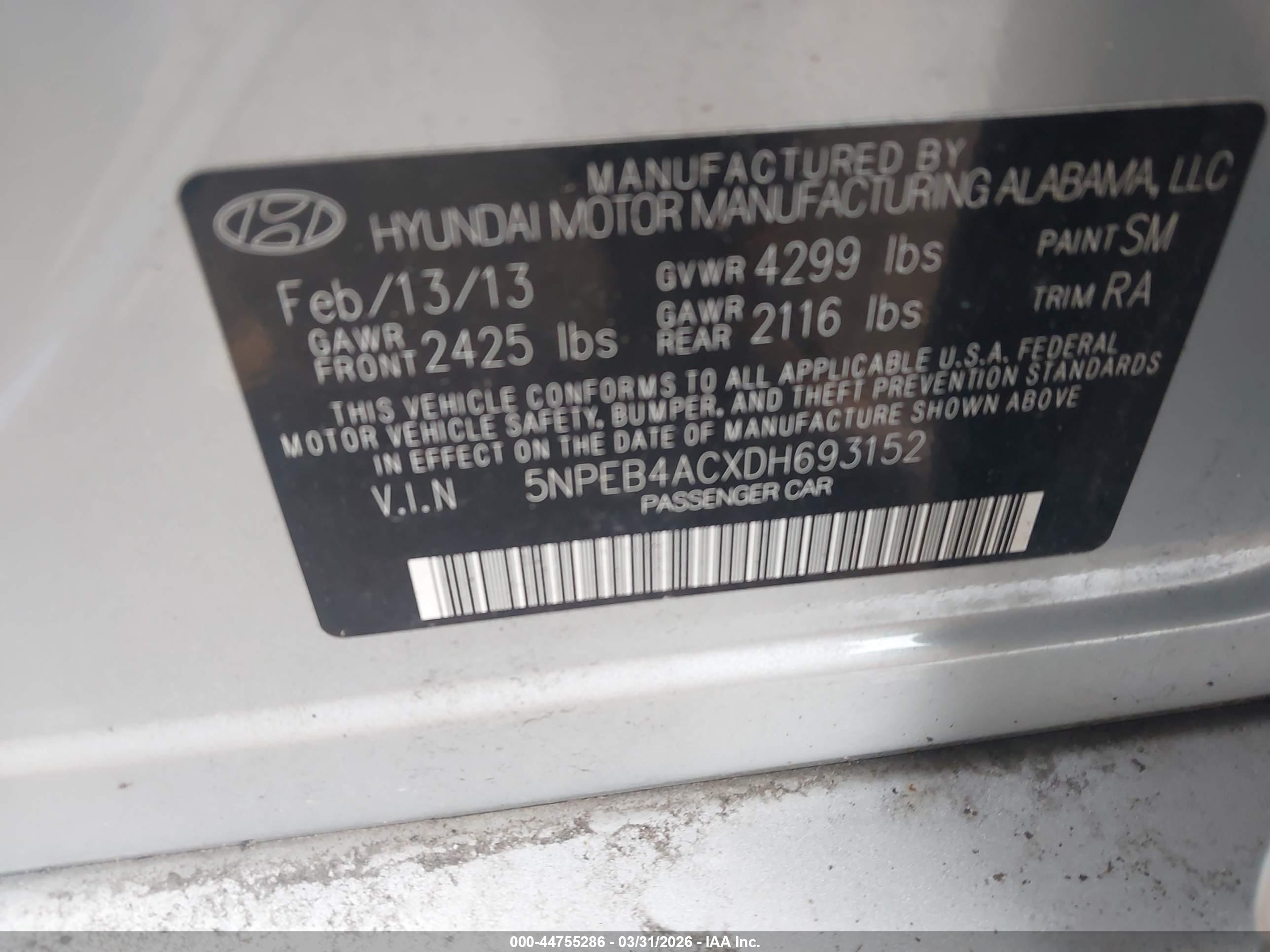 HYUNDAI SONATA image 9