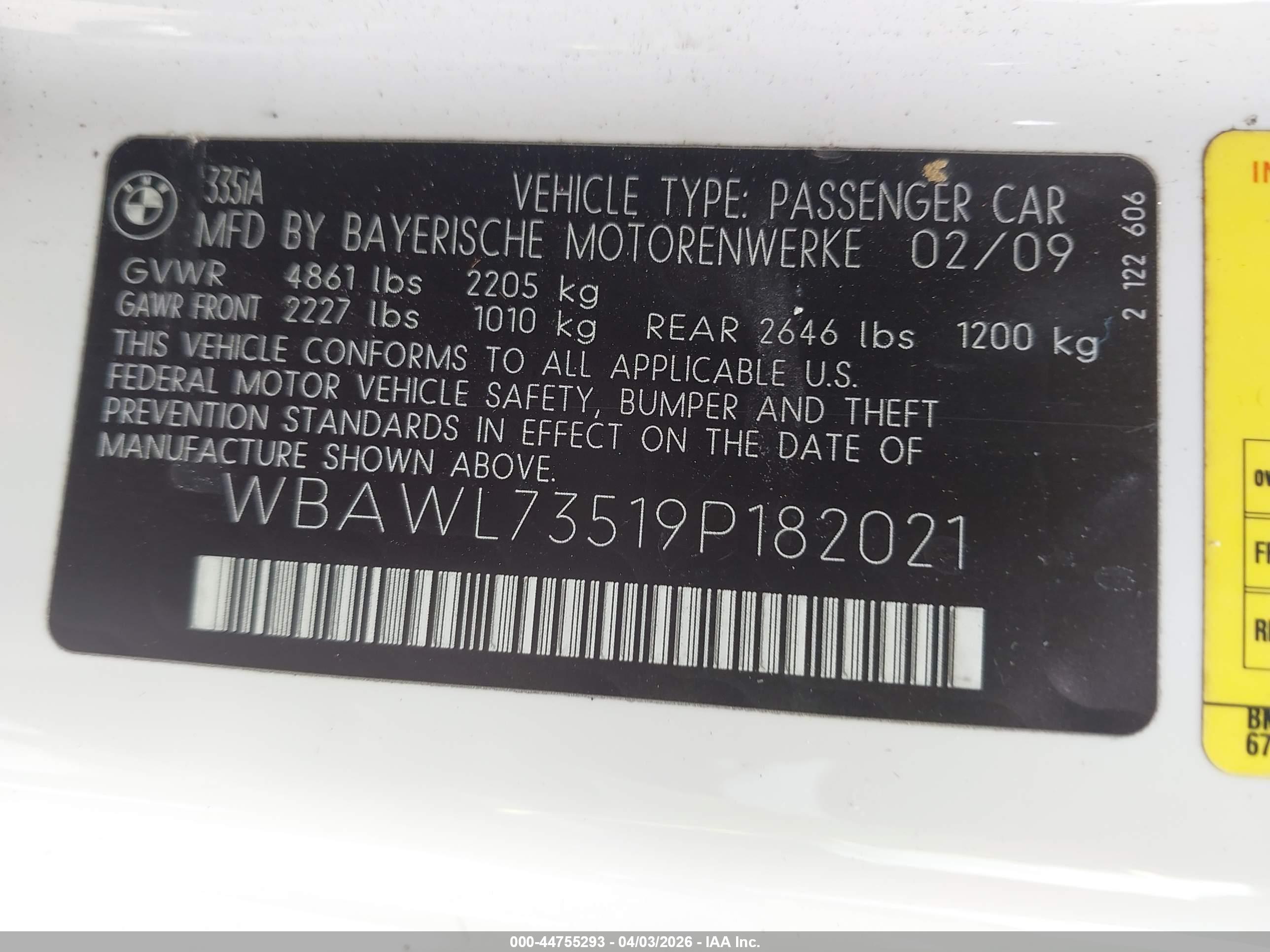 BMW 335I image 9