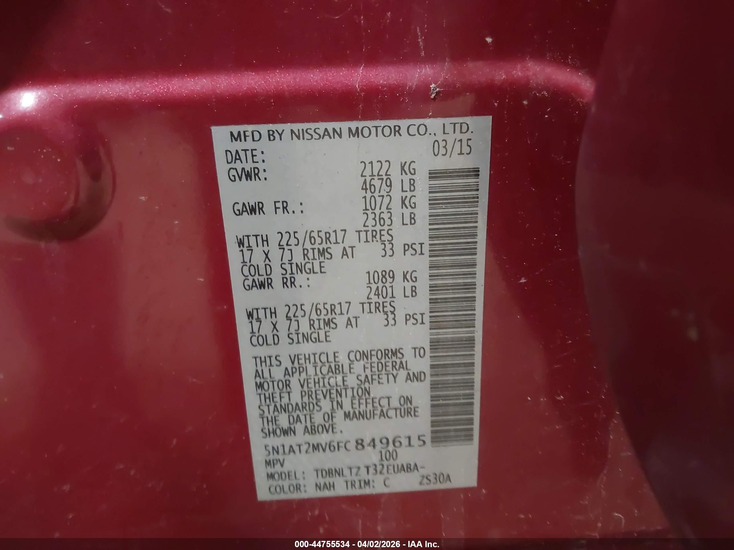 NISSAN ROGUE image 9
