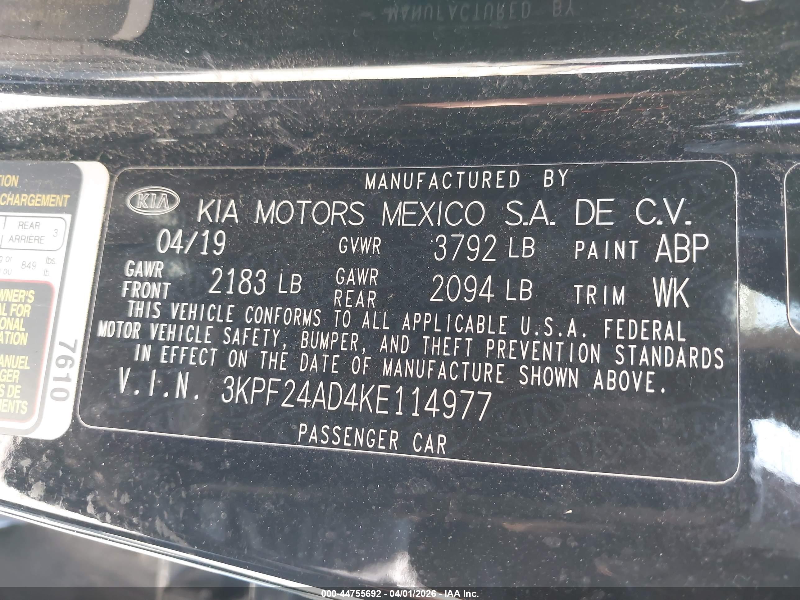 KIA FORTE image 9