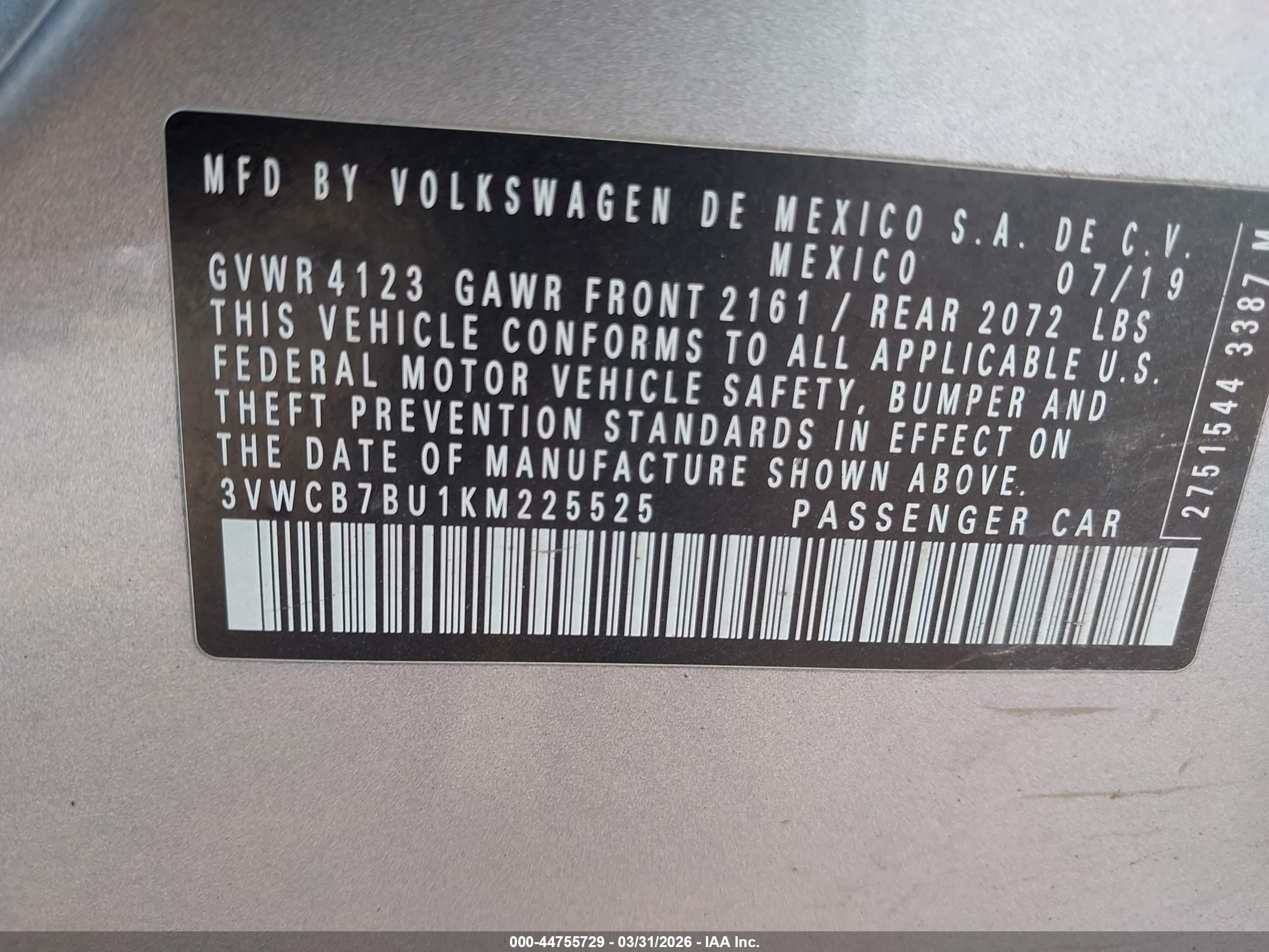 VOLKSWAGEN JETTA image 9