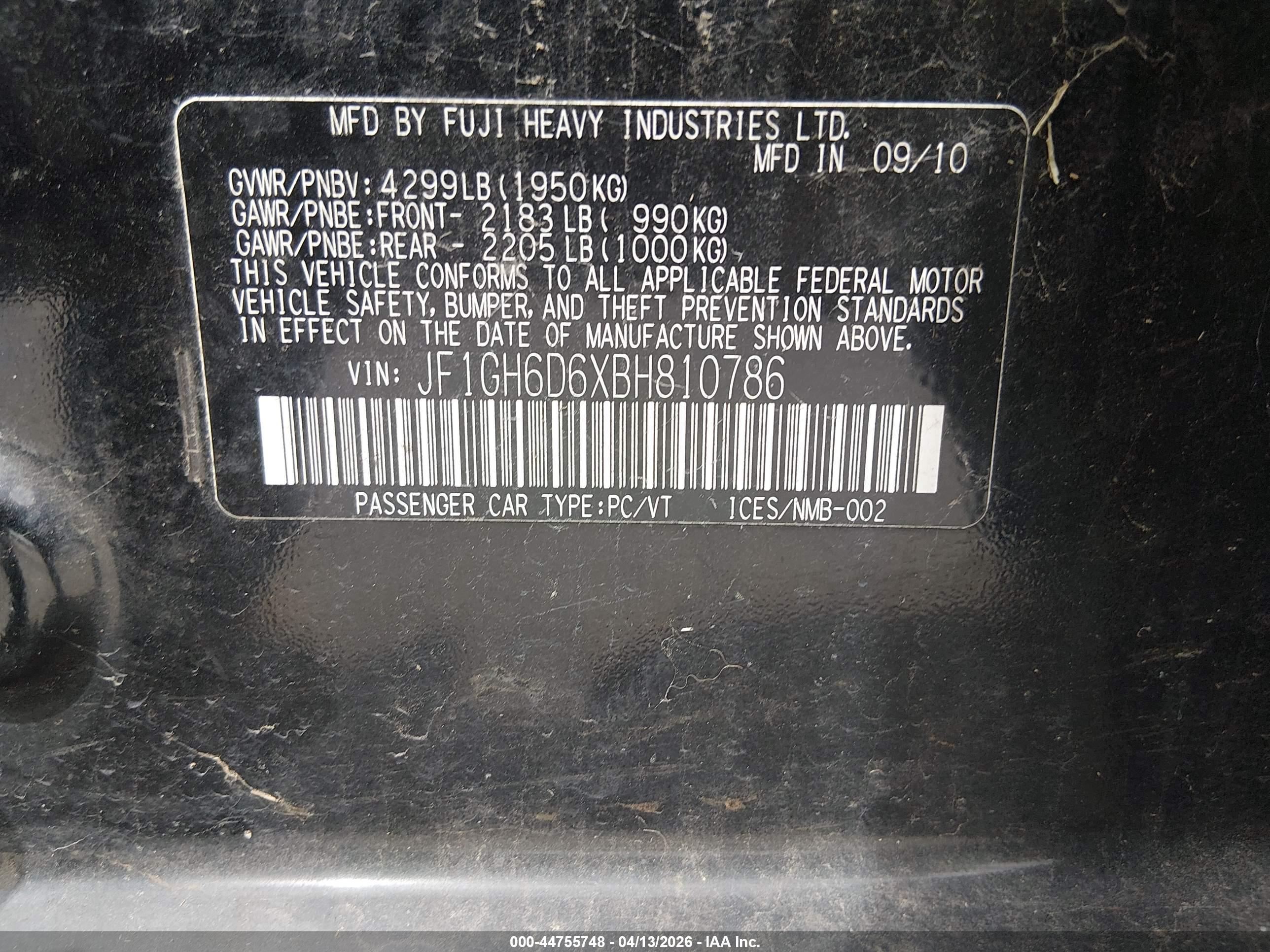 SUBARU IMPREZA image 9