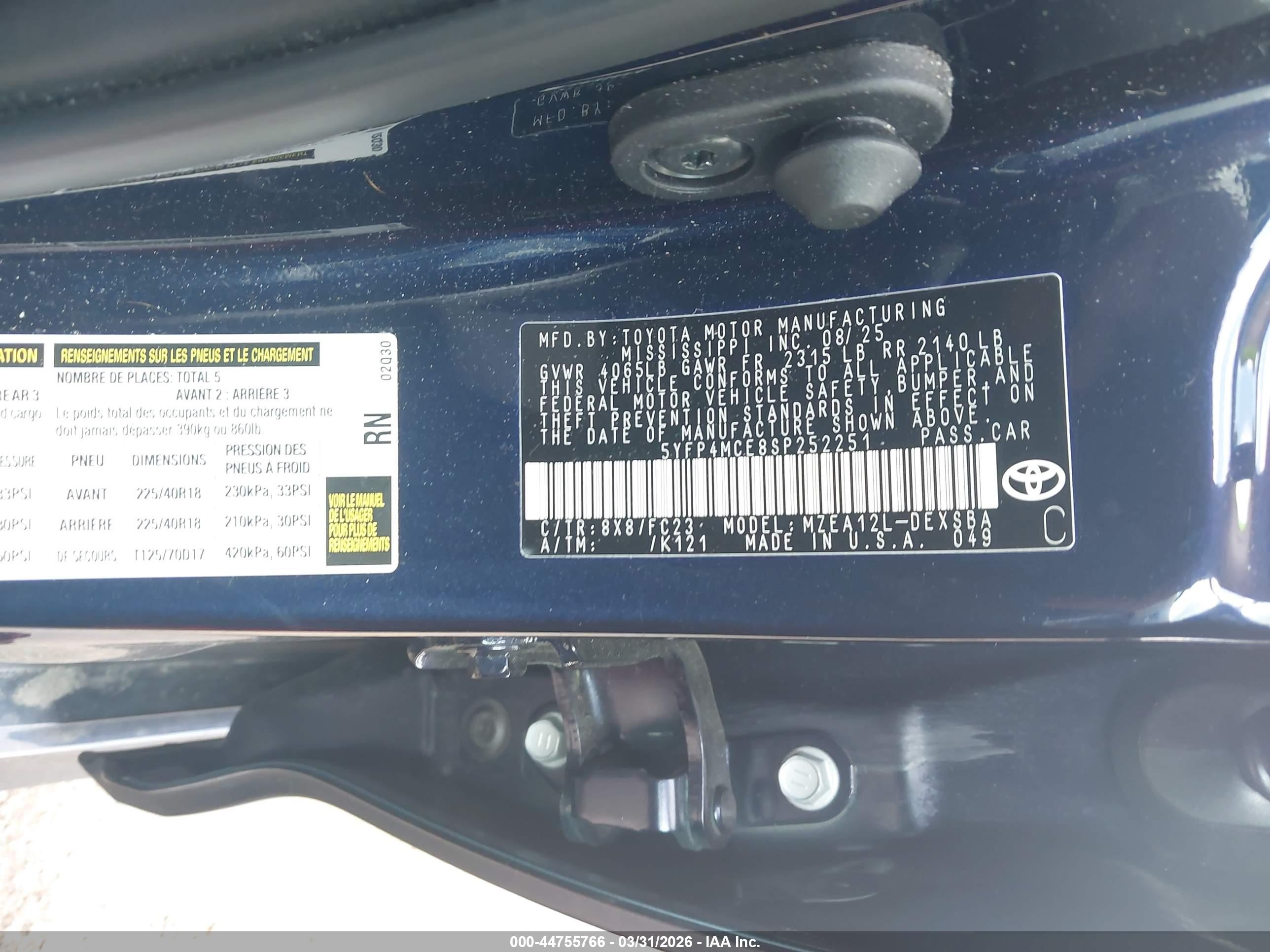 TOYOTA COROLLA image 9