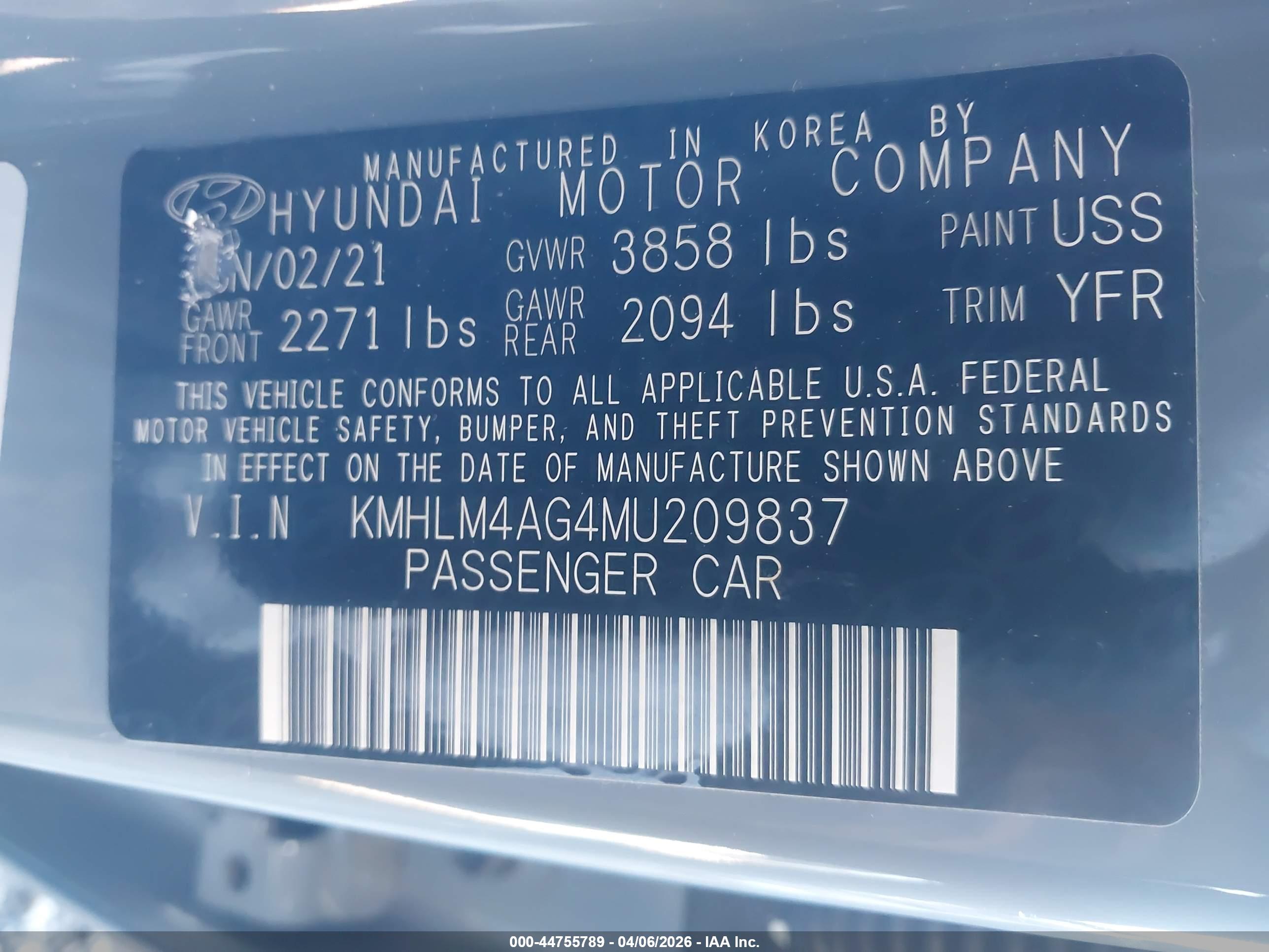 HYUNDAI ELANTRA image 9