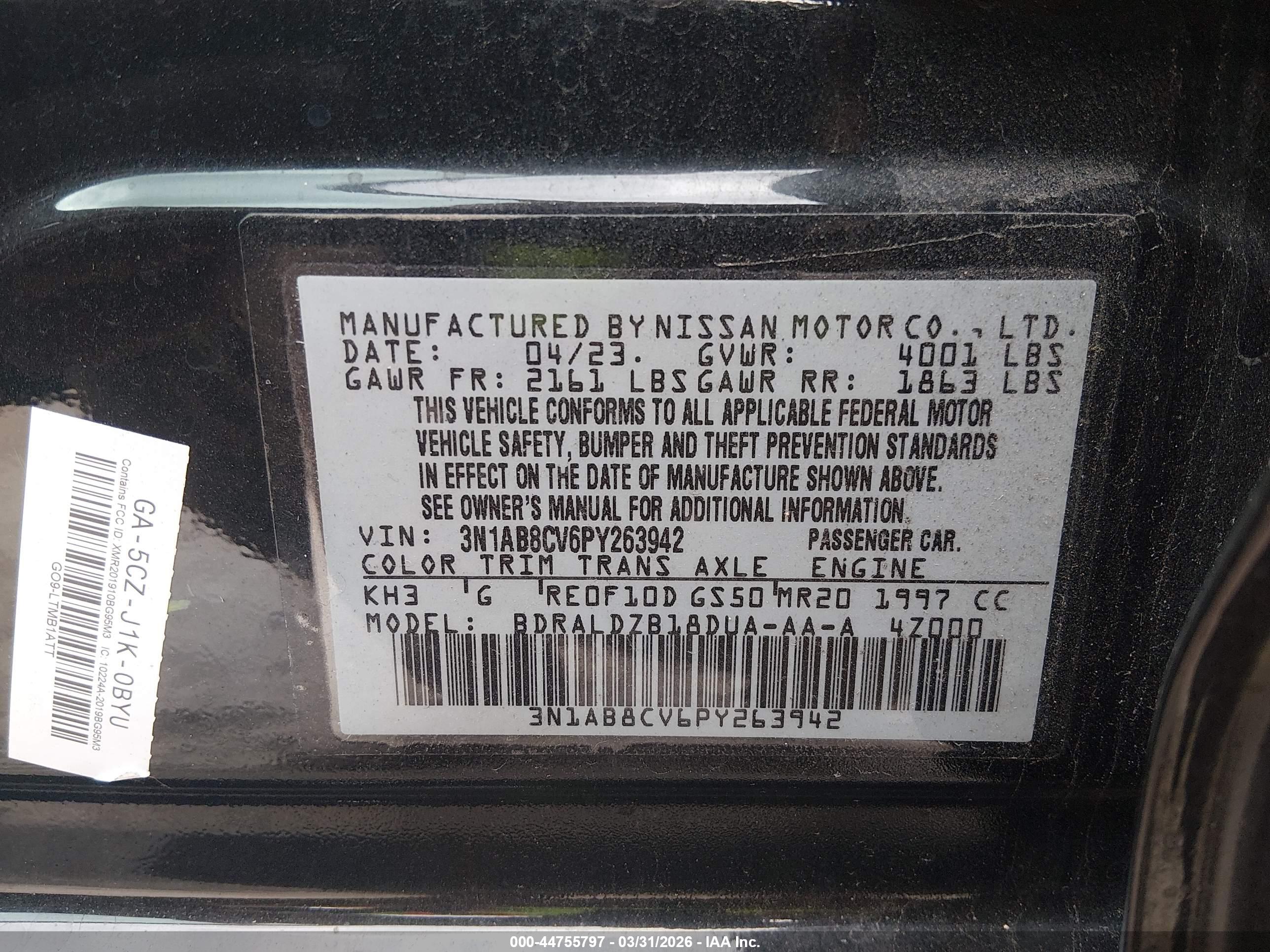 NISSAN SENTRA image 9