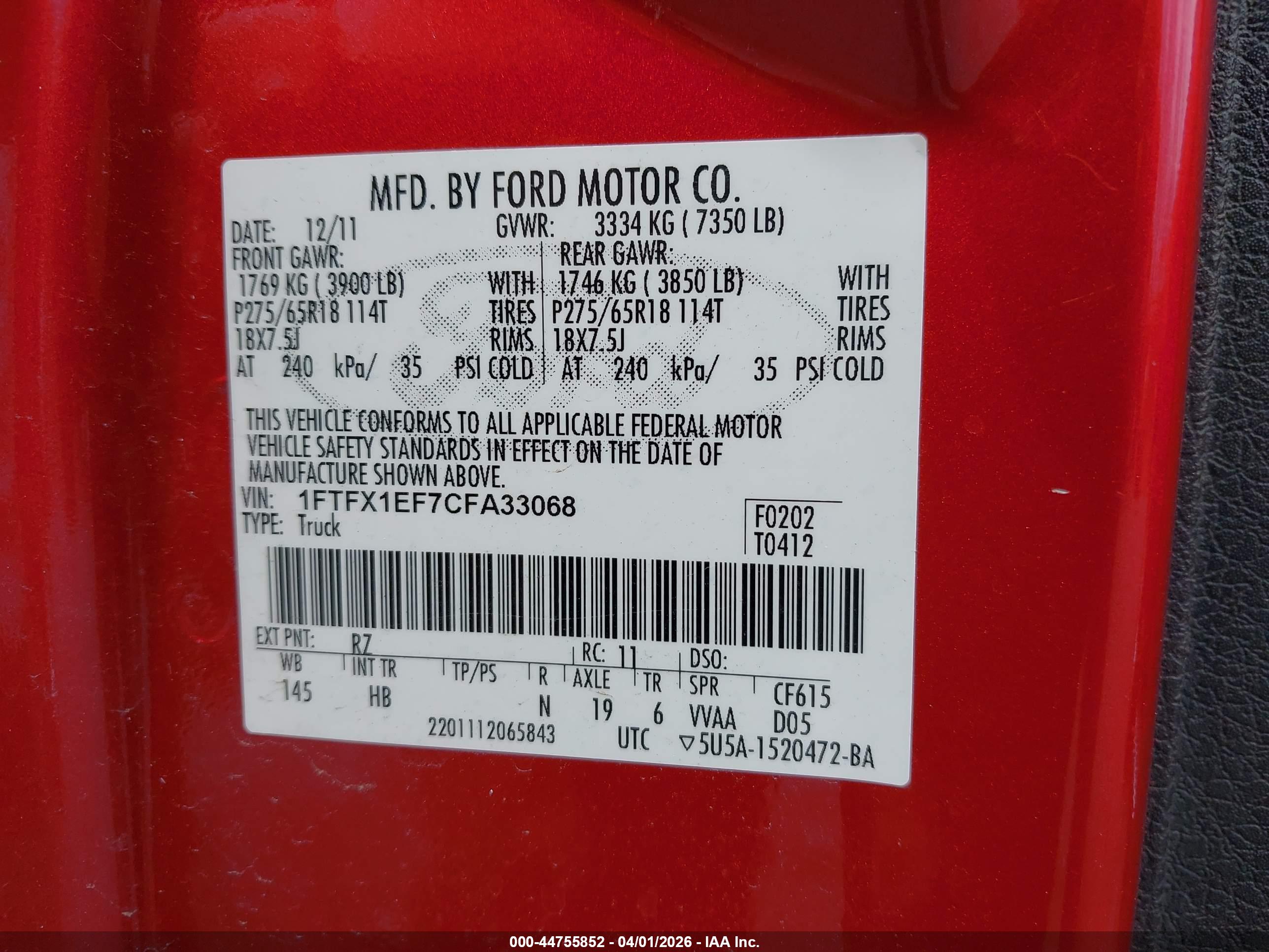 FORD F-150 image 9