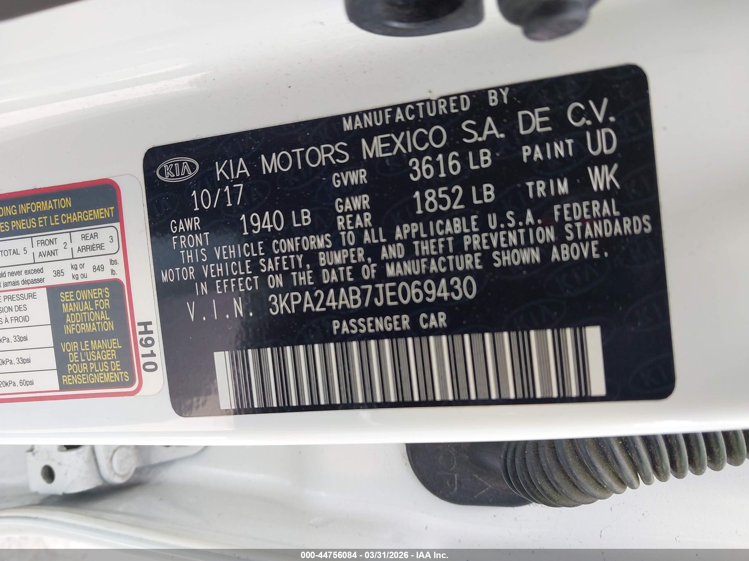 KIA RIO image 9