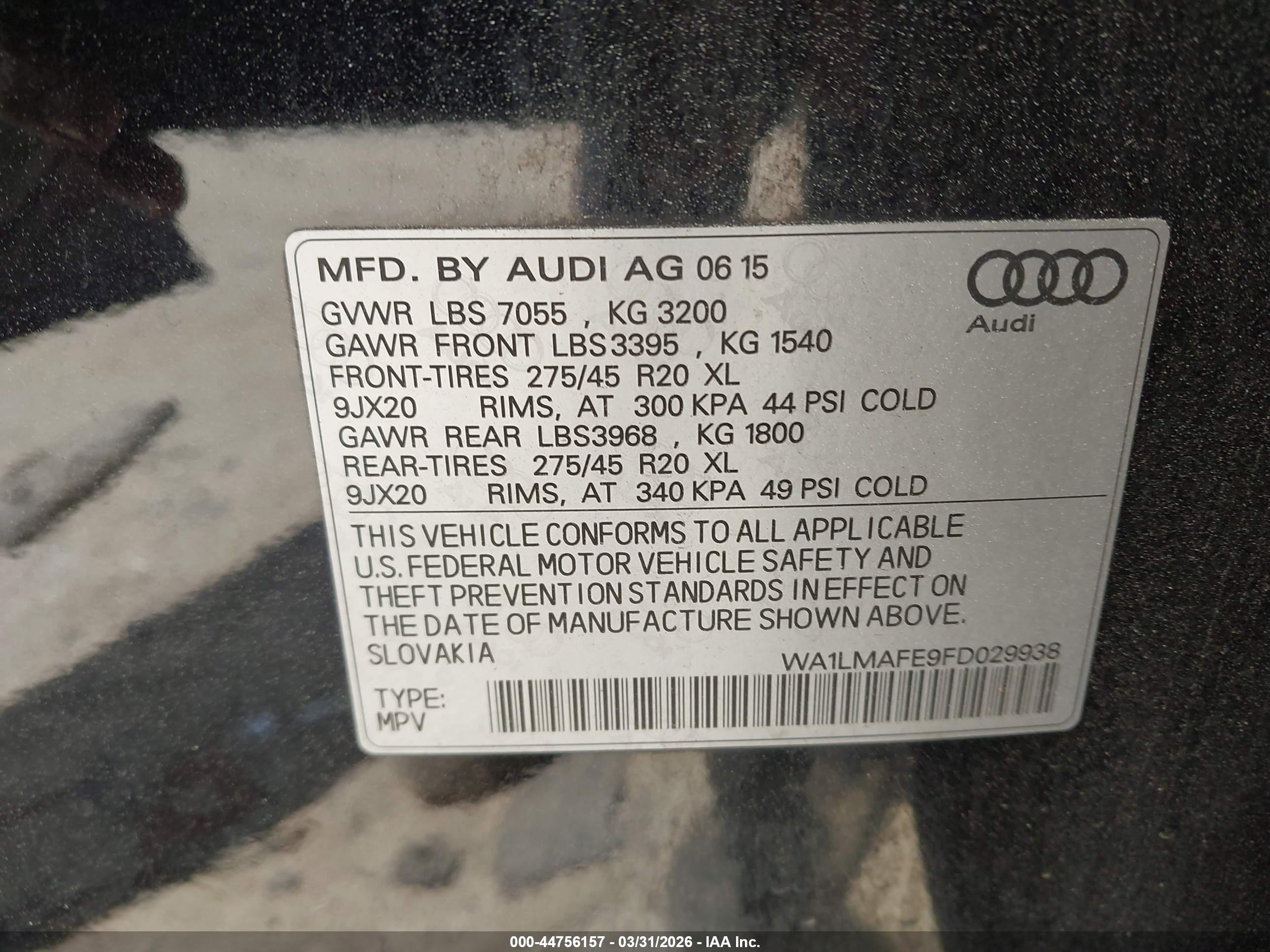 AUDI Q7 image 9