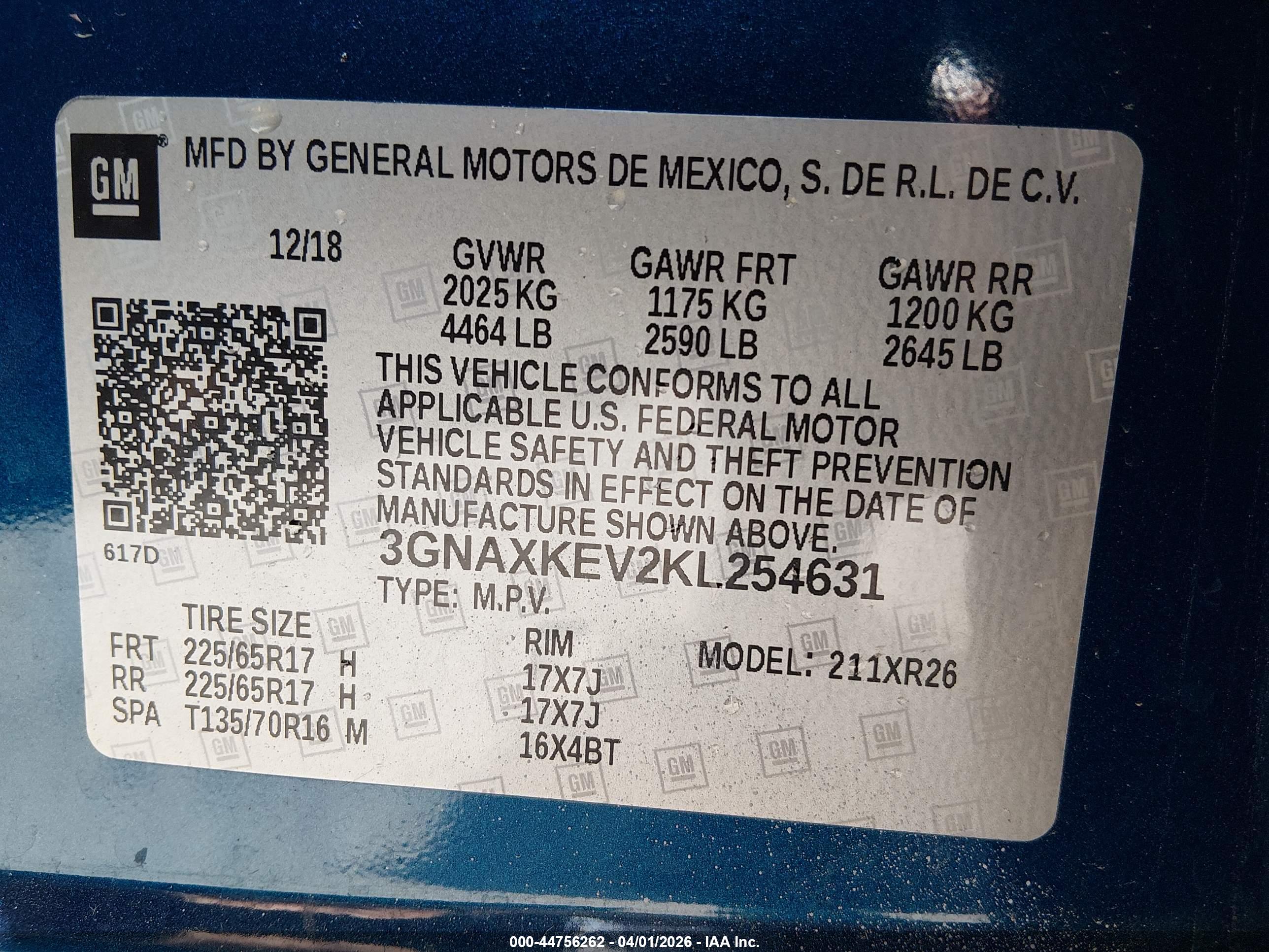CHEVROLET EQUINOX image 9