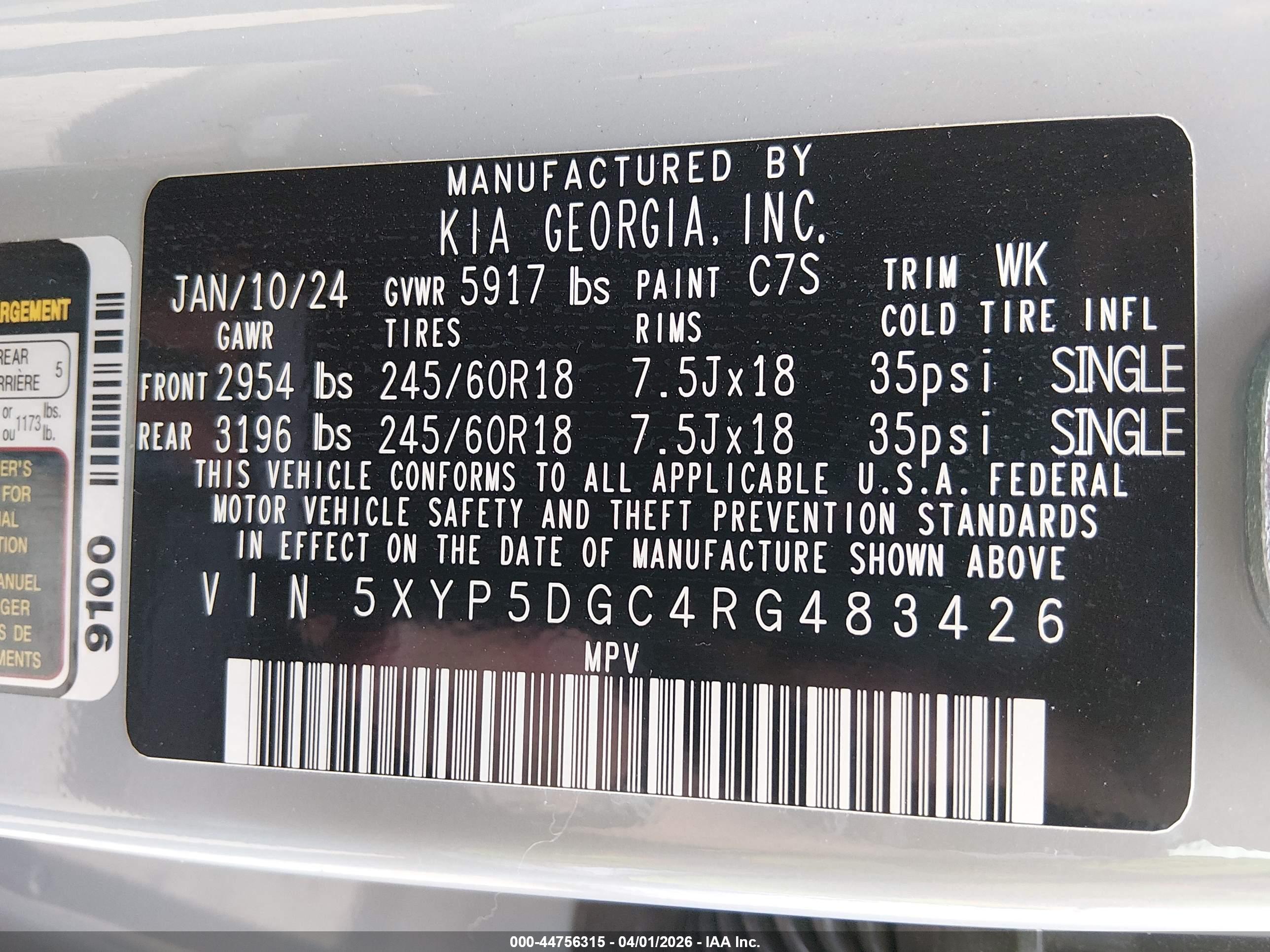 KIA TELLURIDE image 9