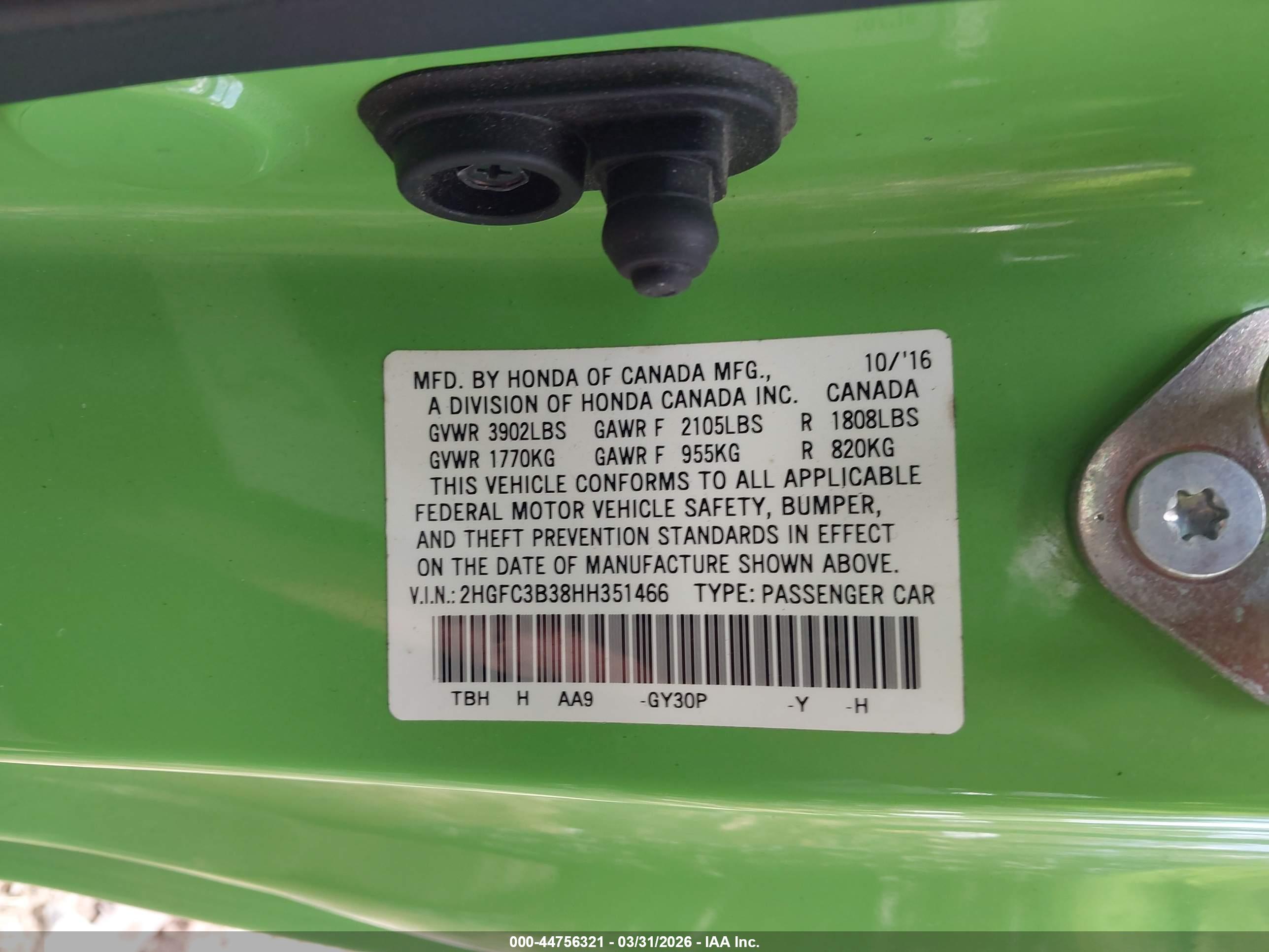 HONDA CIVIC image 9