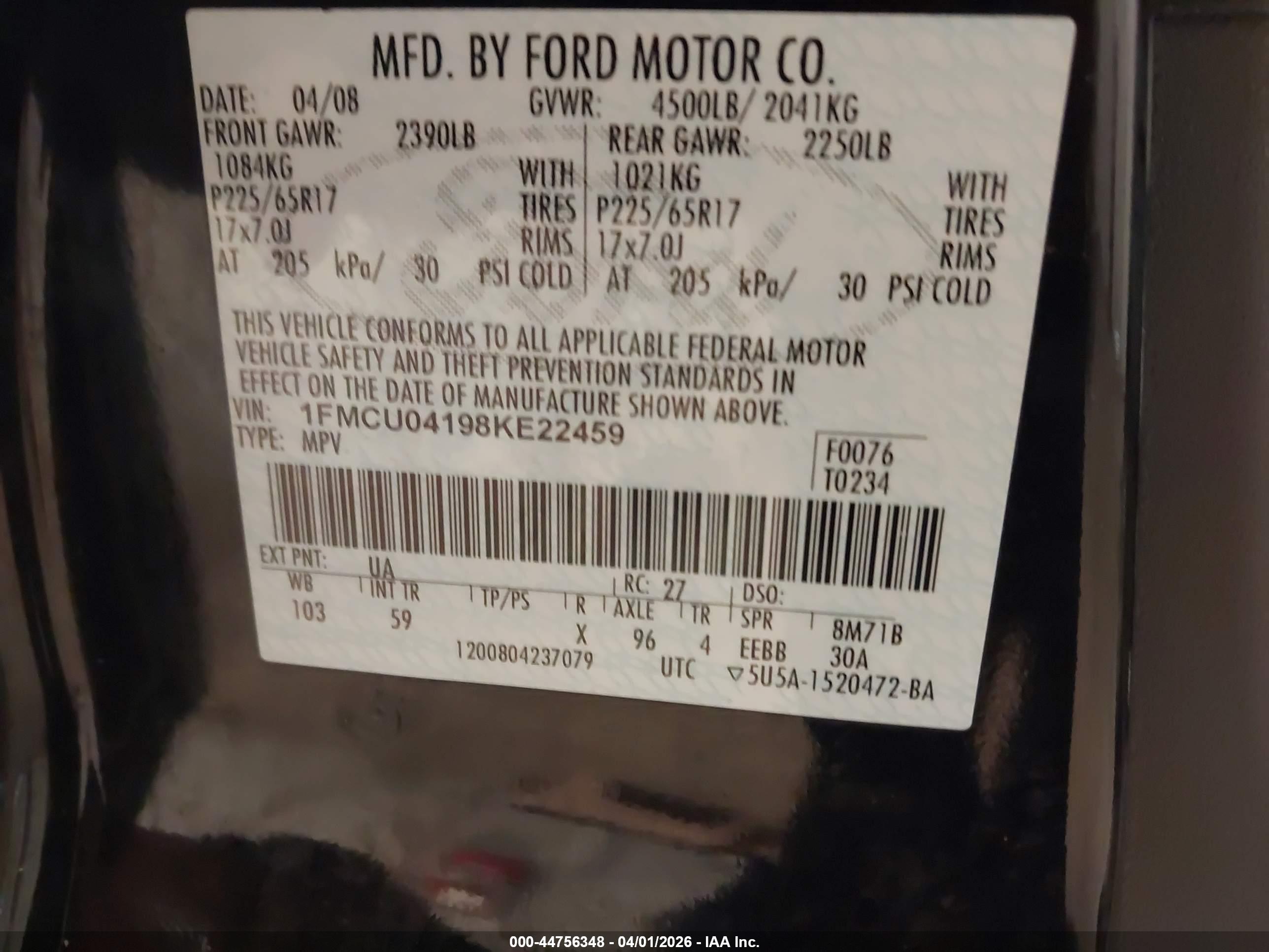 FORD ESCAPE image 9