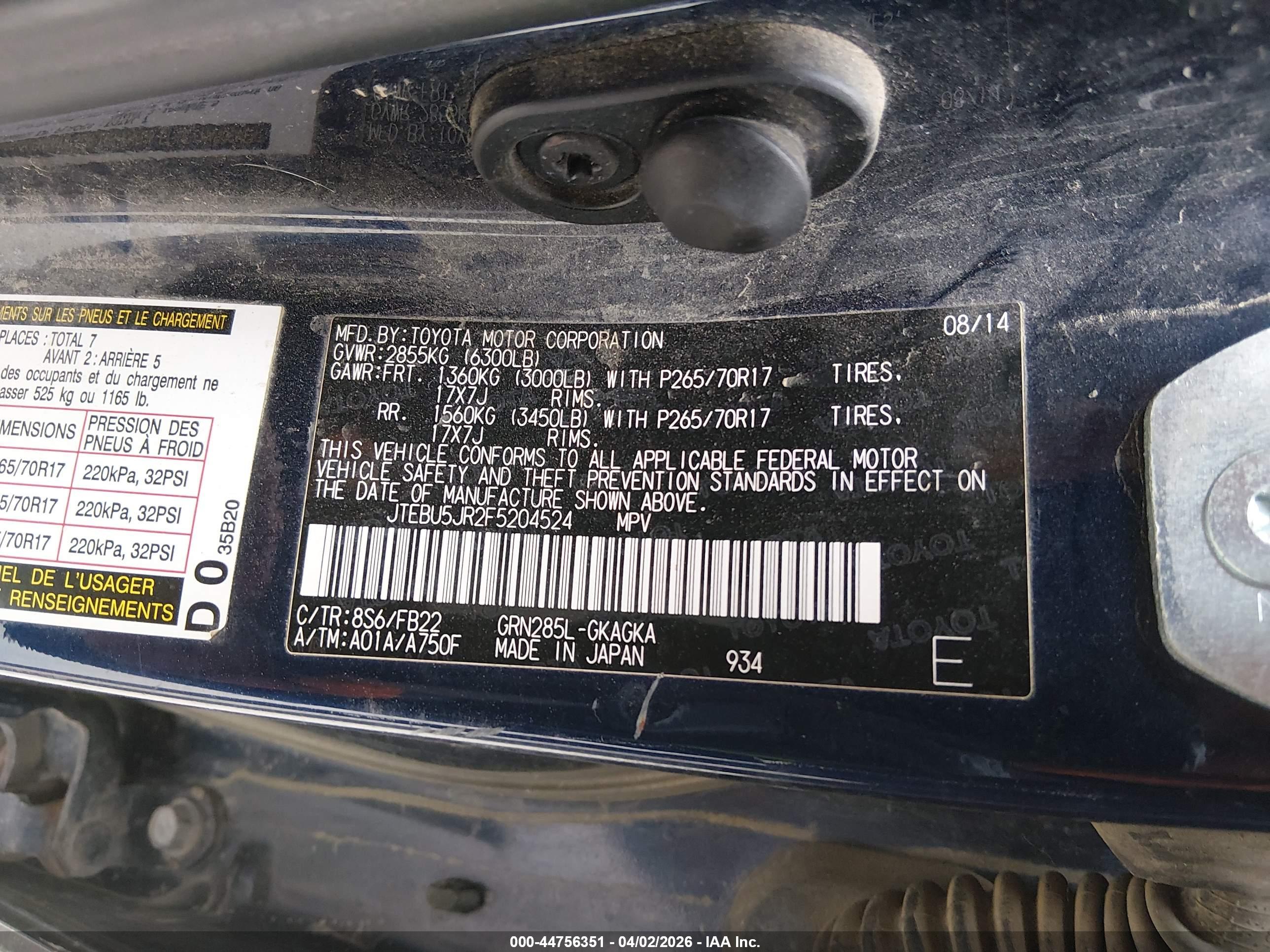TOYOTA 4RUNNER image 9