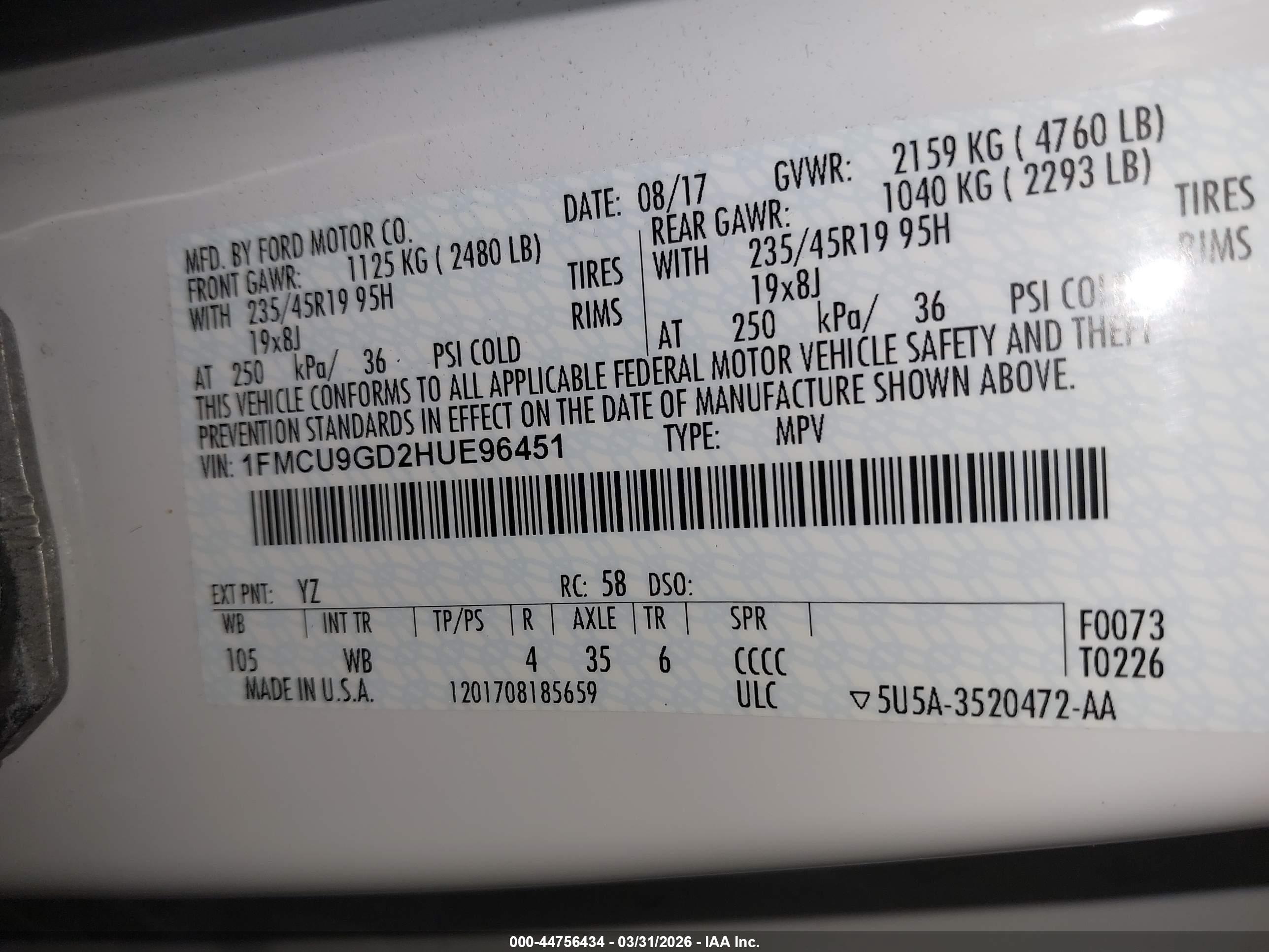 FORD ESCAPE image 9