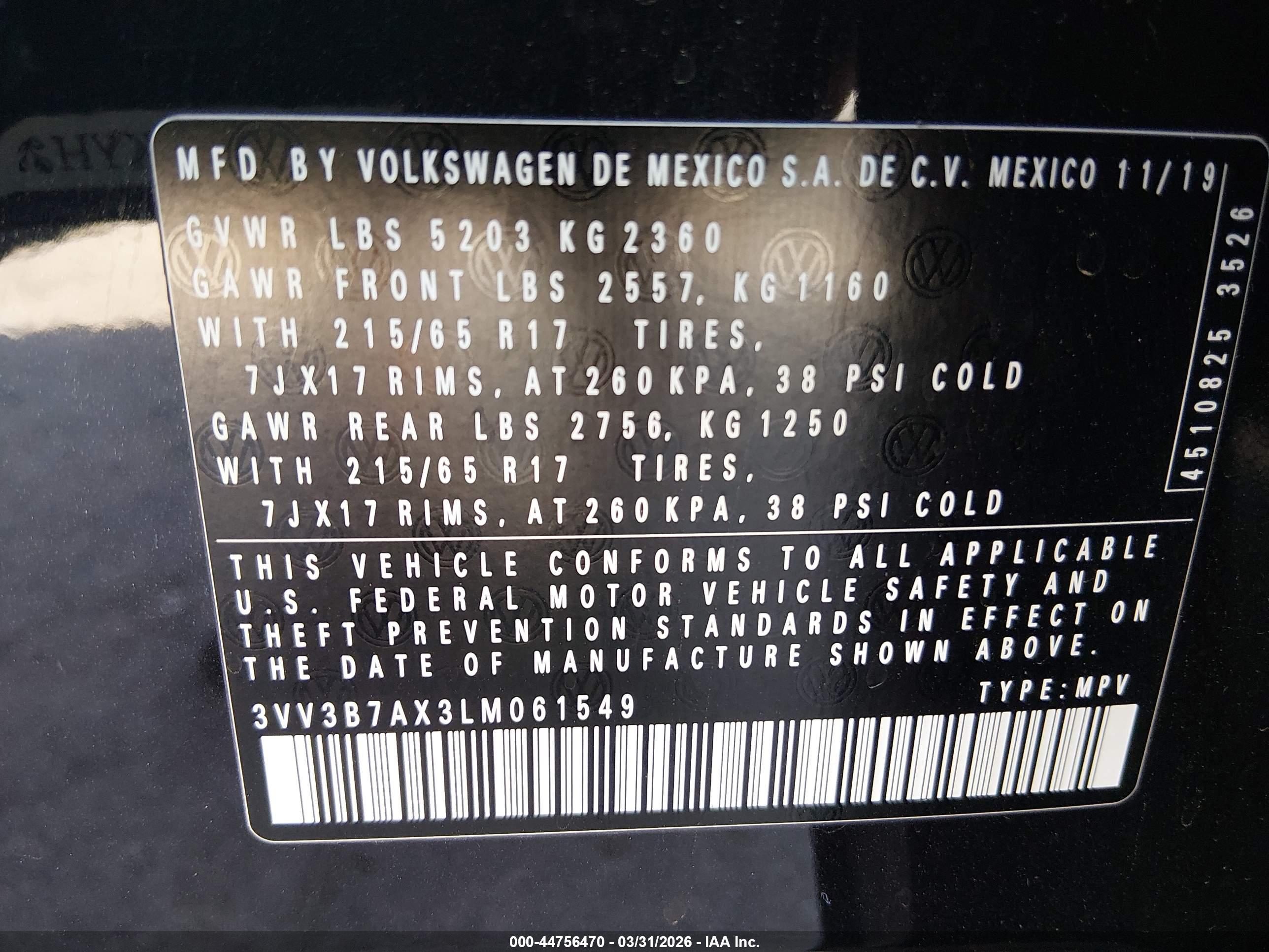 VOLKSWAGEN TIGUAN image 9