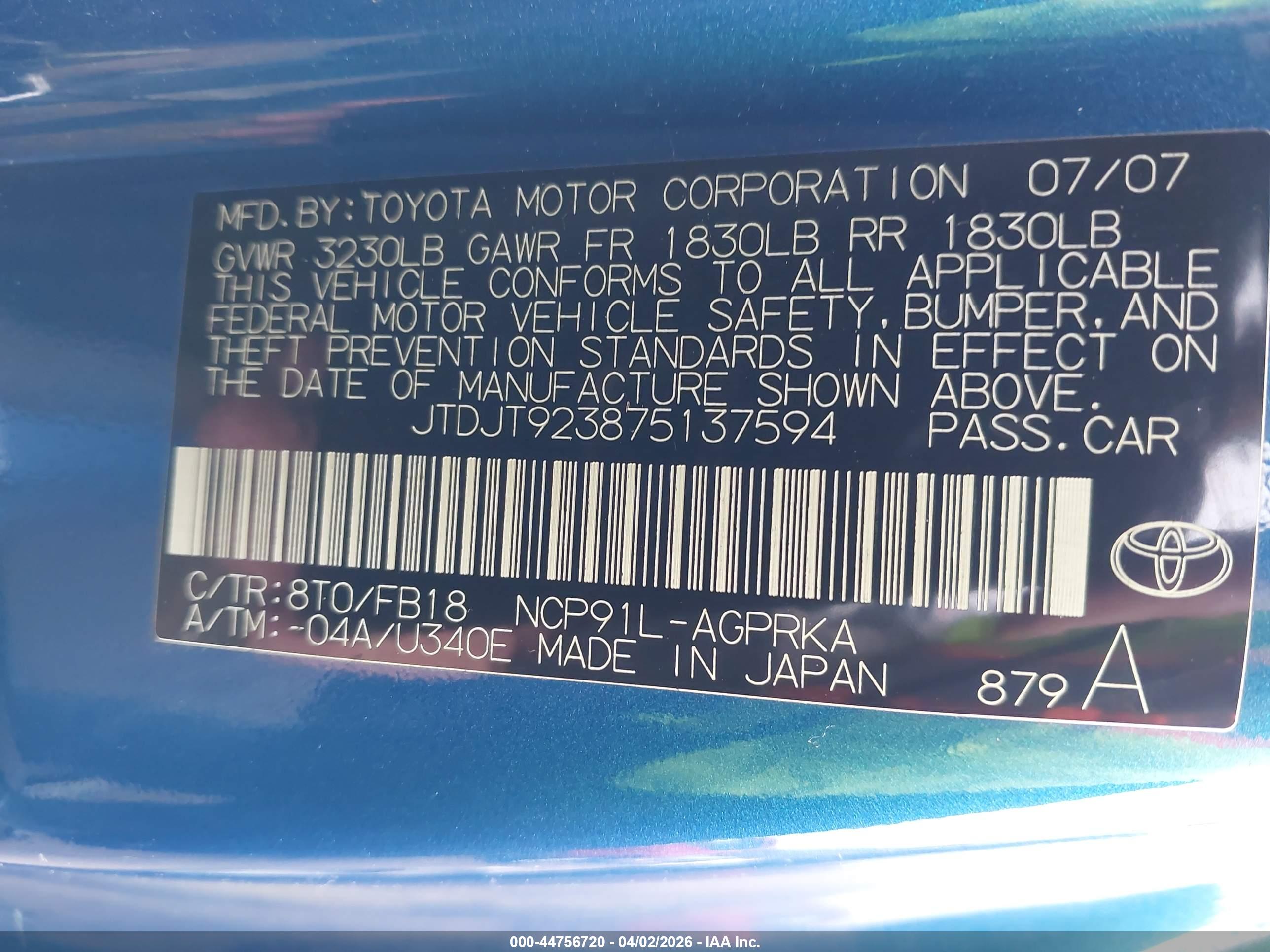 TOYOTA YARIS image 9
