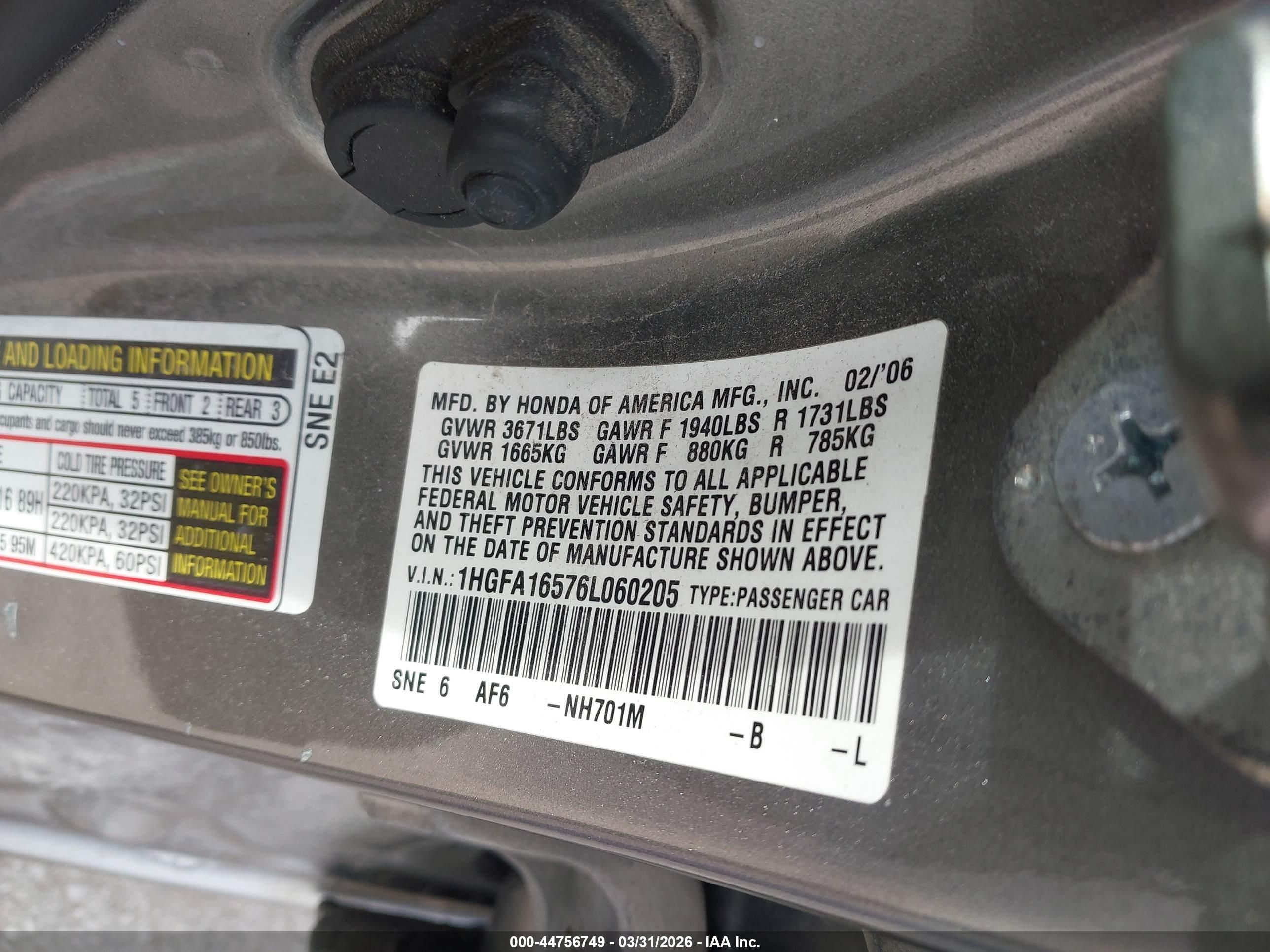 HONDA CIVIC image 9