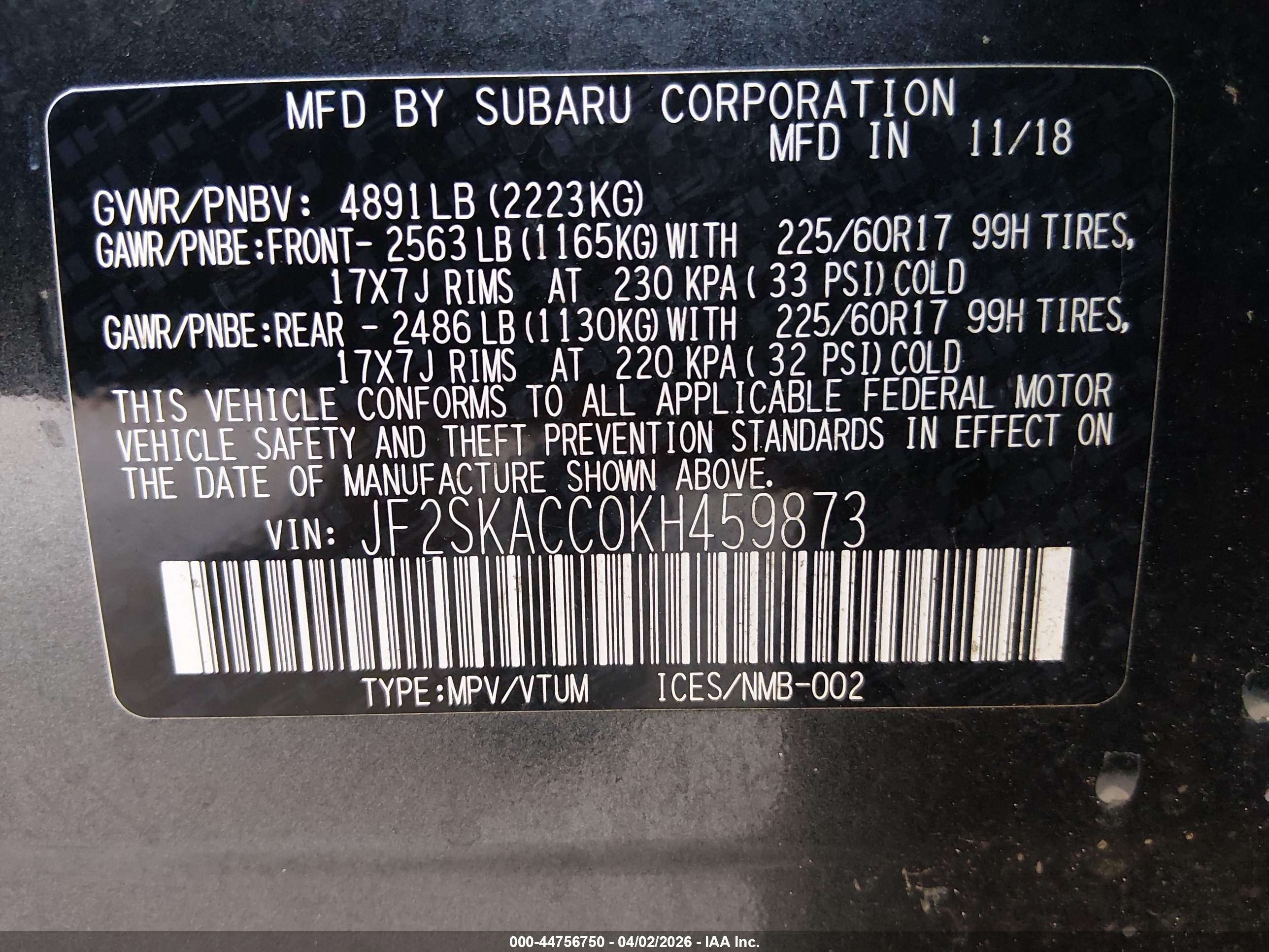 SUBARU FORESTER image 9