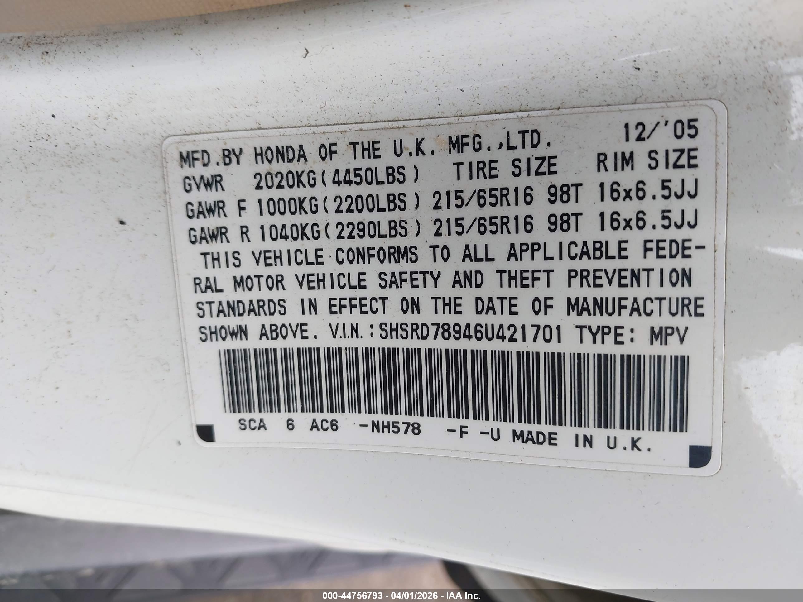 HONDA CR-V image 9