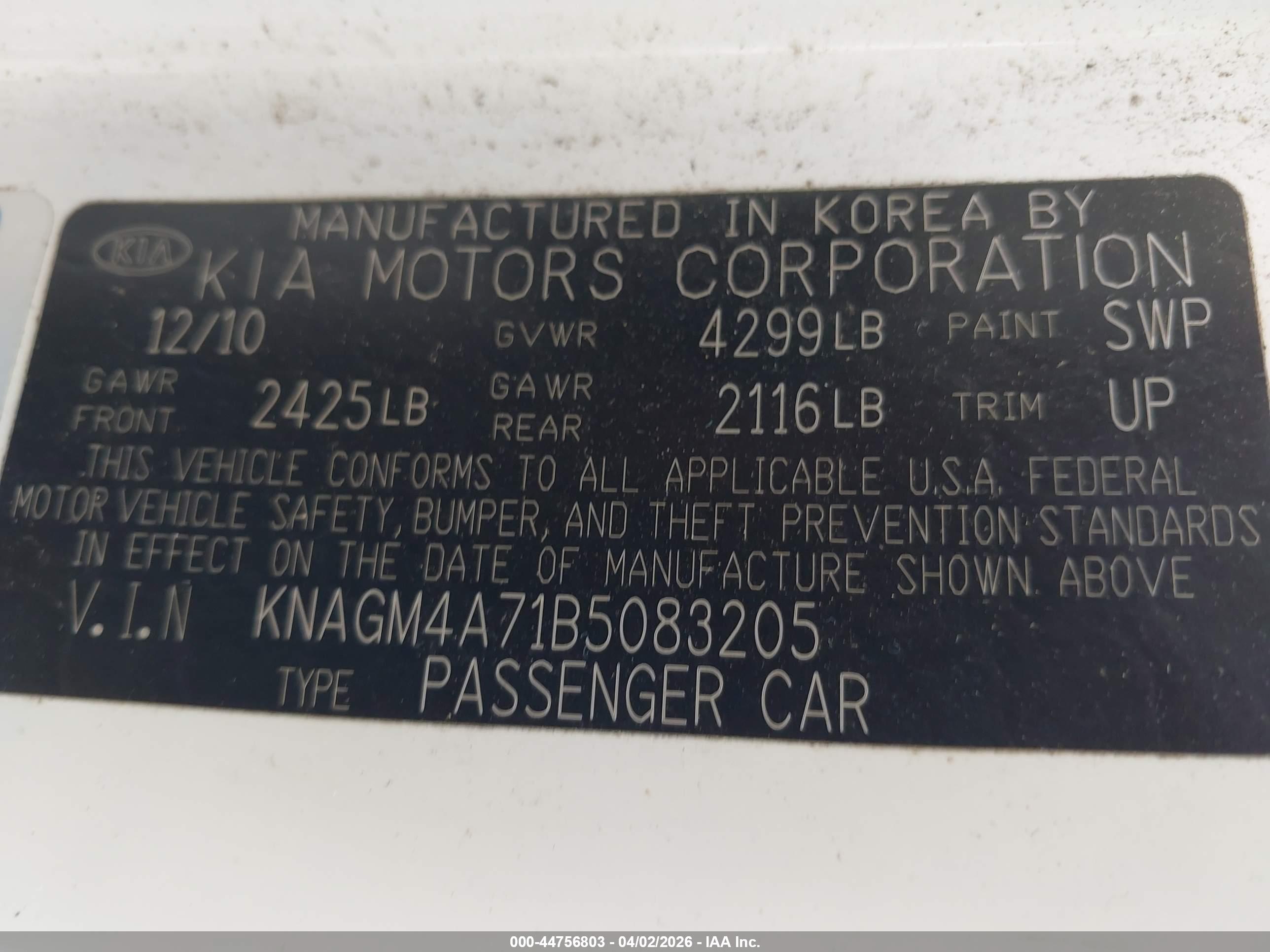 KIA OPTIMA image 9