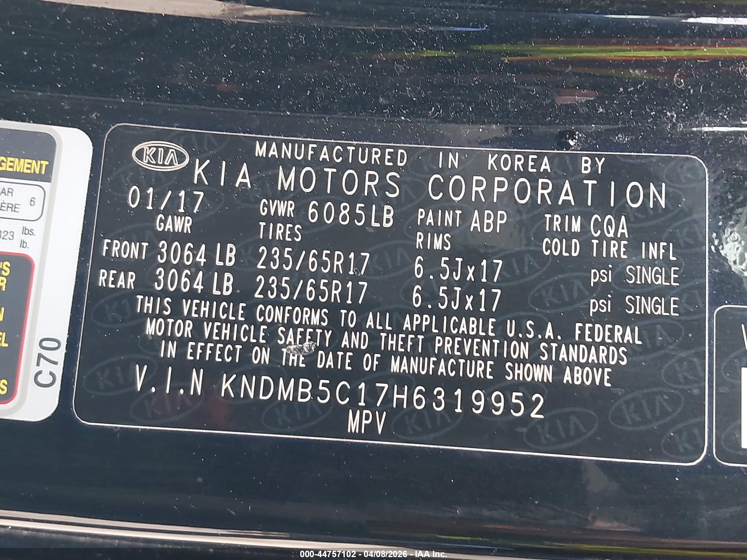 KIA SEDONA image 9