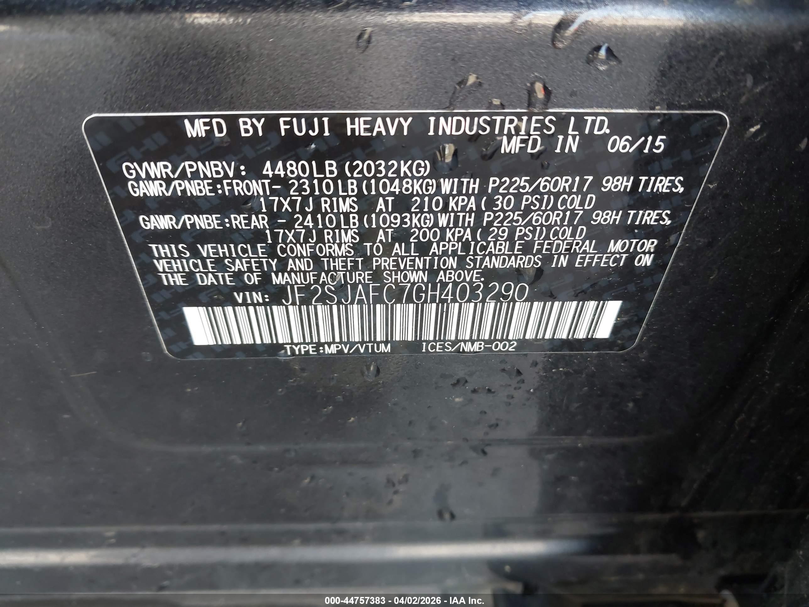 SUBARU FORESTER image 9