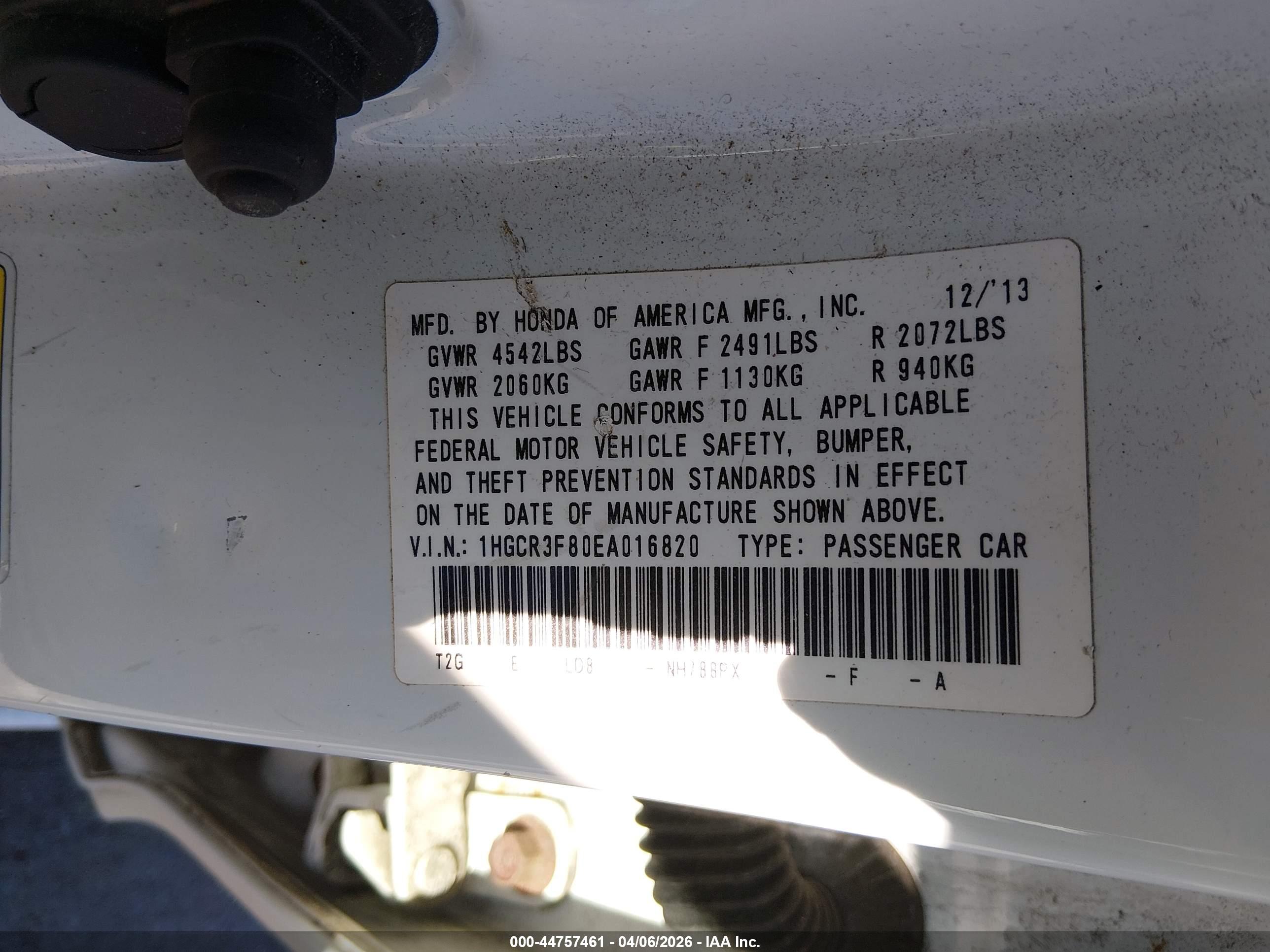 HONDA ACCORD image 9