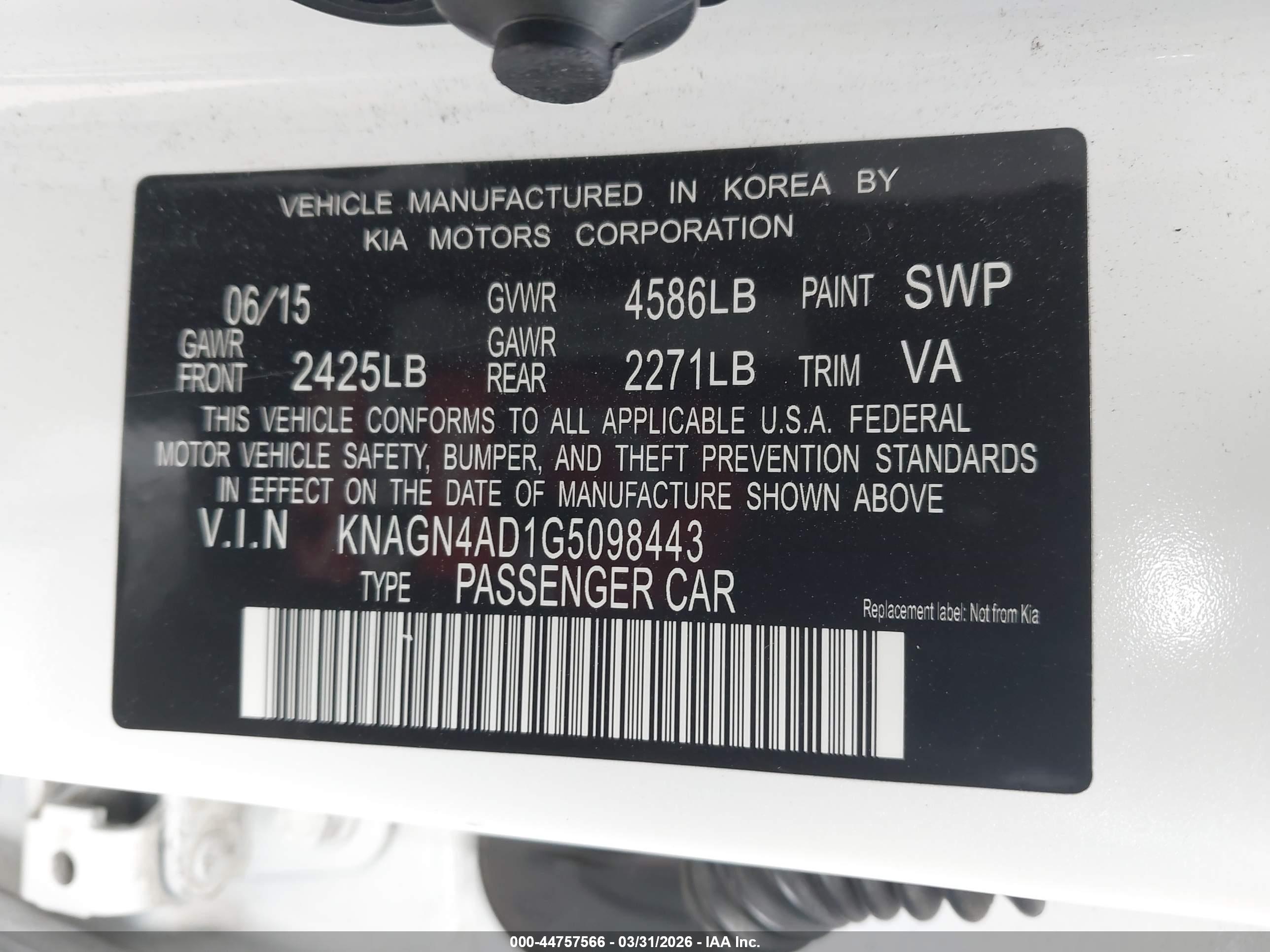 KIA OPTIMA image 9