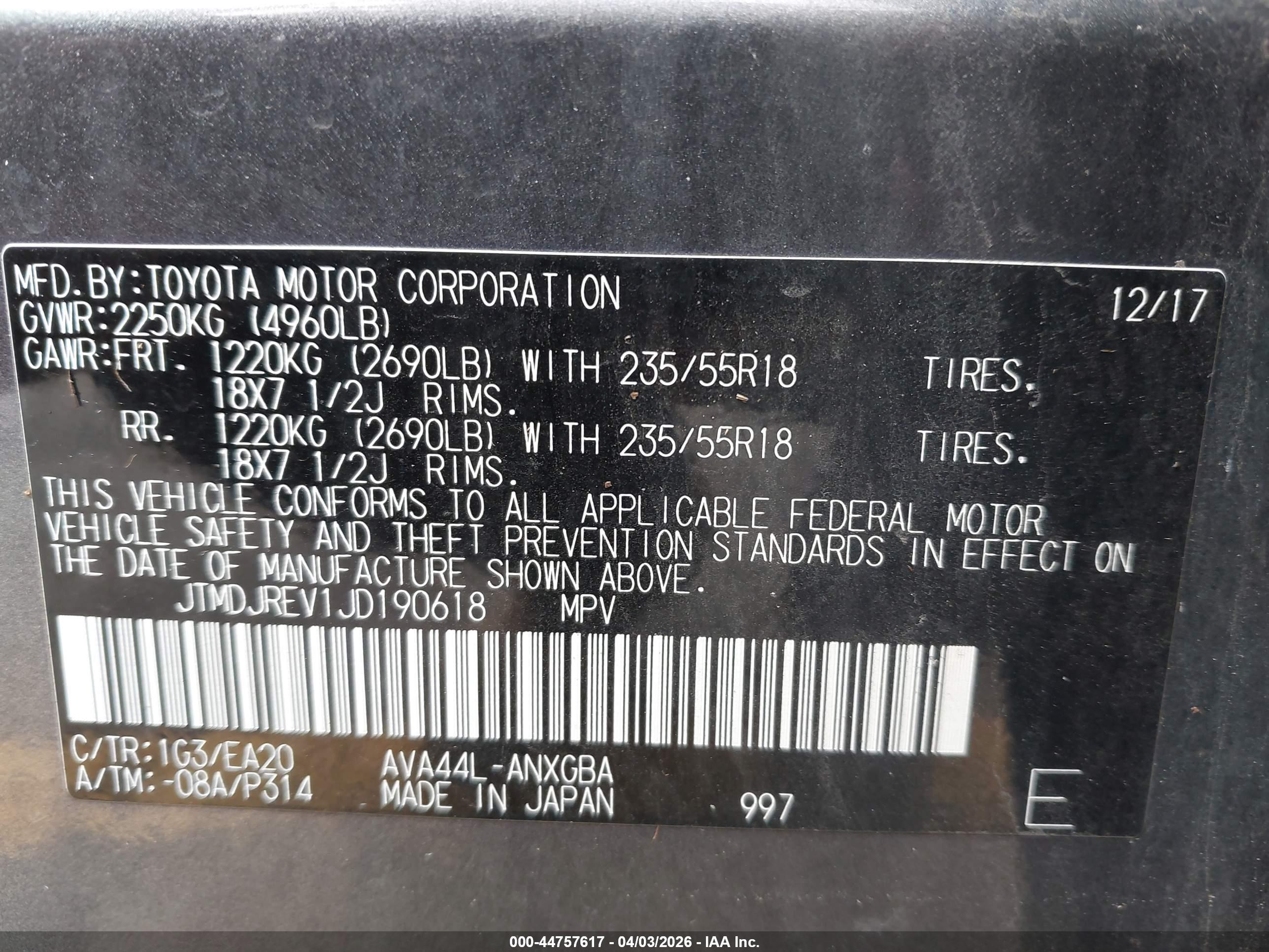 TOYOTA RAV4 image 9