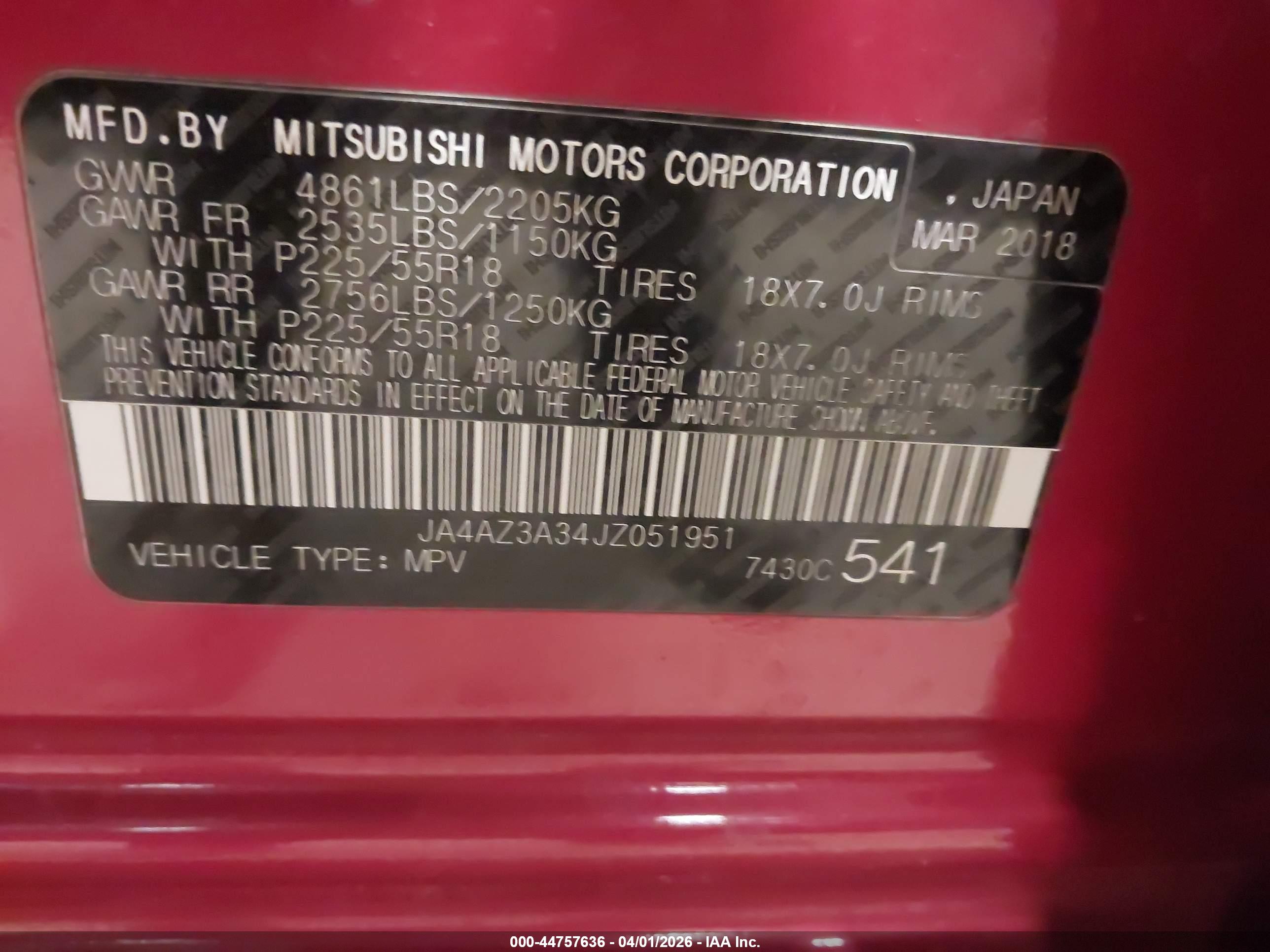 MITSUBISHI OUTLANDER image 9