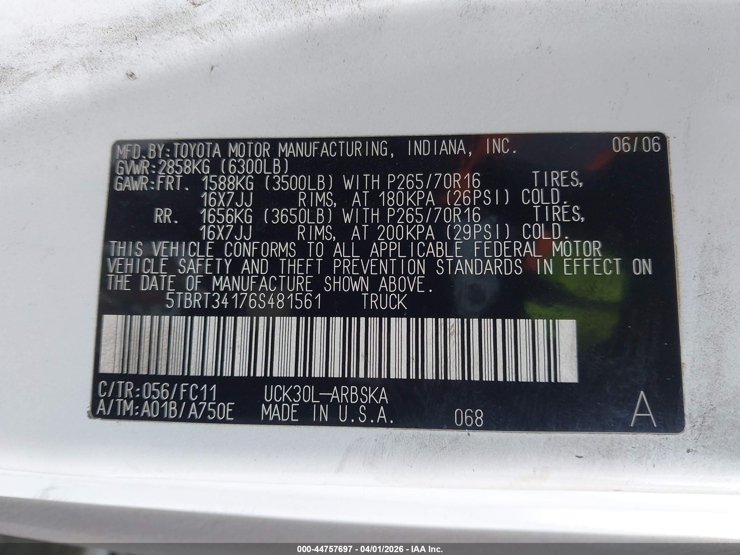 TOYOTA TUNDRA image 9